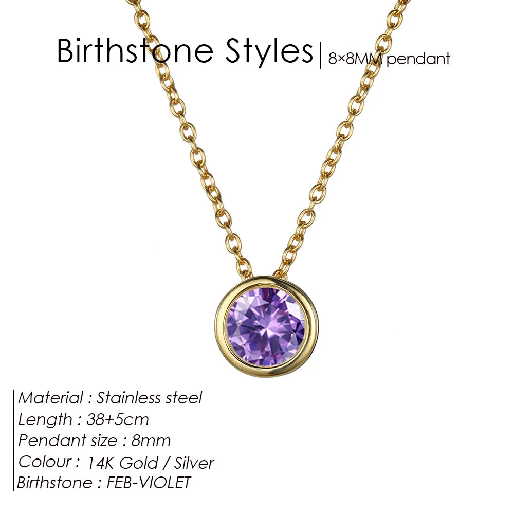Collier pierre de naissance Noelia