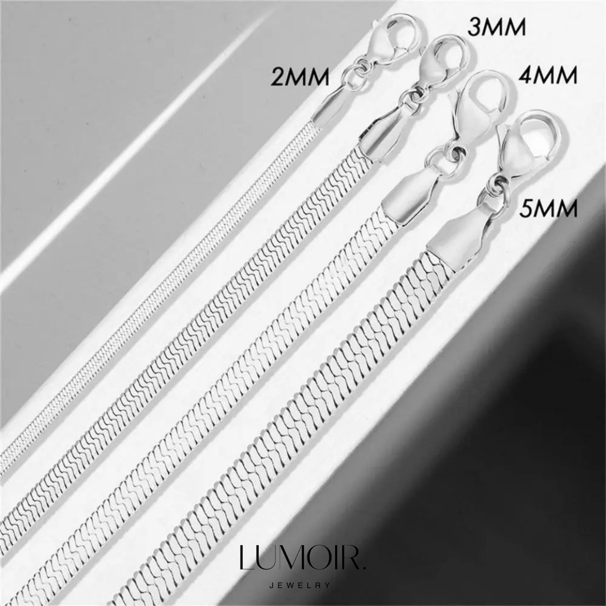 Bracciale in acciaio inossidabile Leva