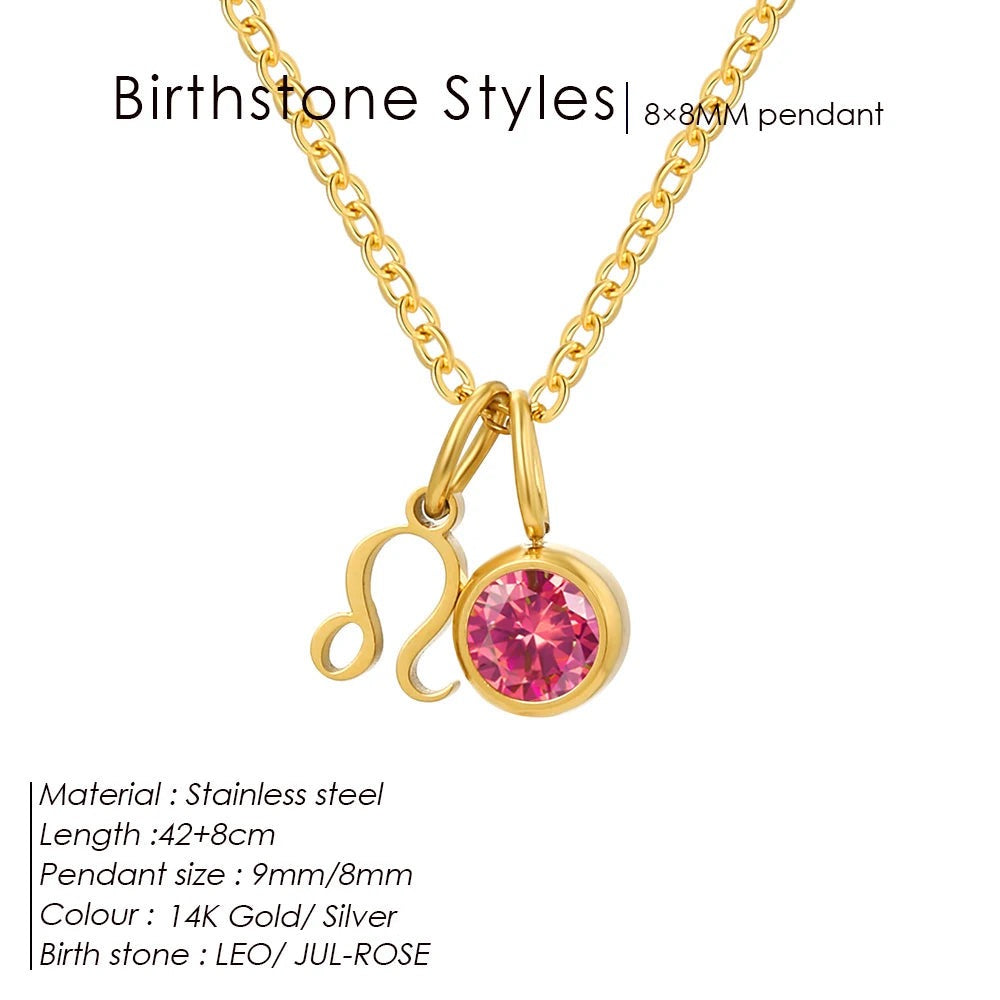 Collana di pietre natali Rahel