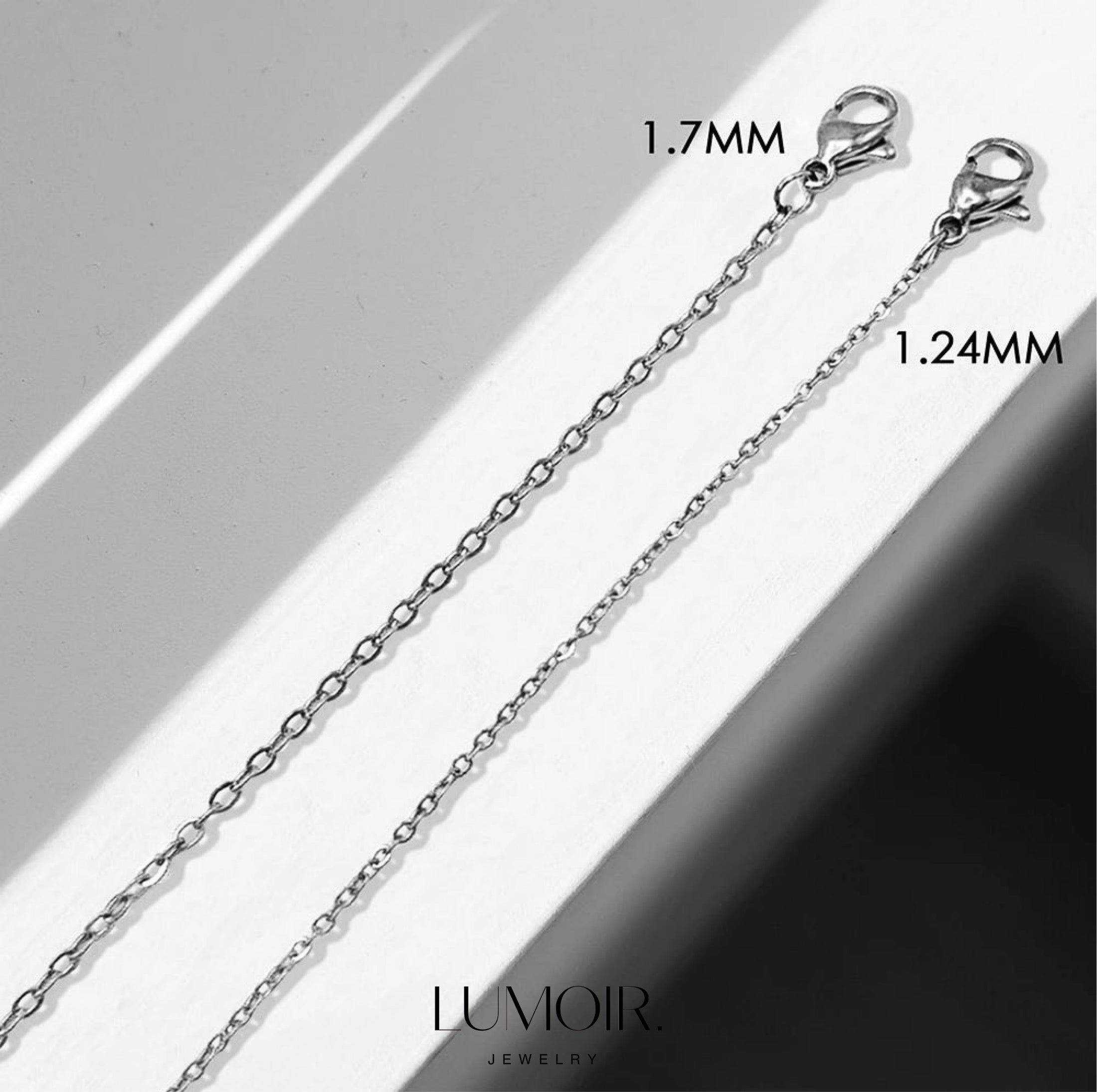 Collana in acciaio inossidabile Marcine