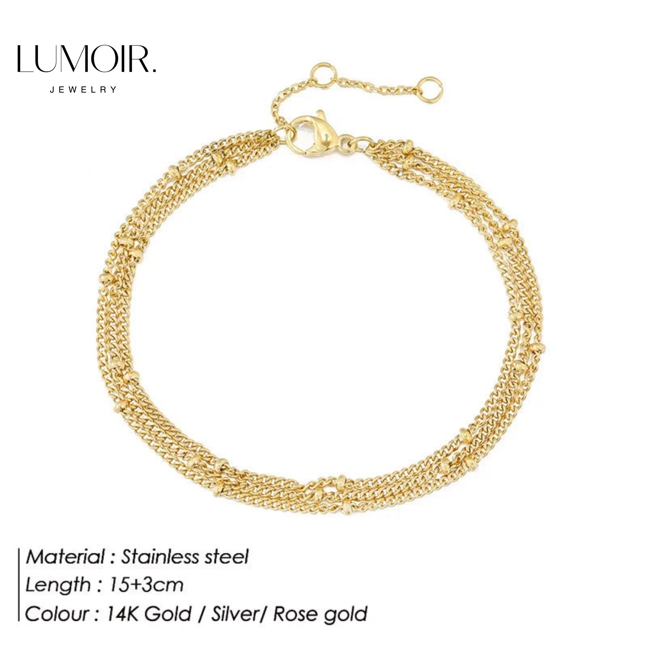 Bracciale in acciaio inossidabile Klara