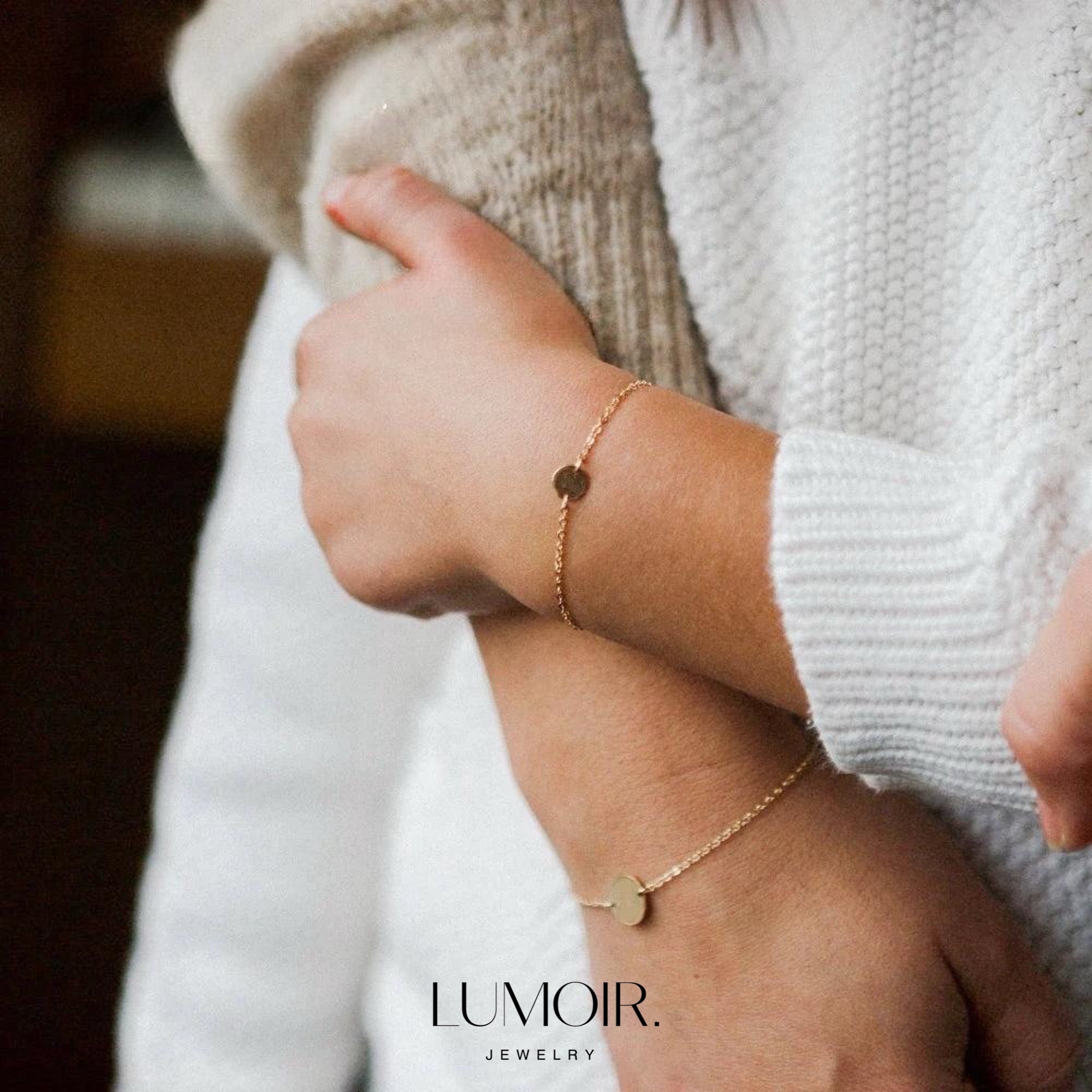 Bracciale personalizzato in acciaio inossidabile Nara