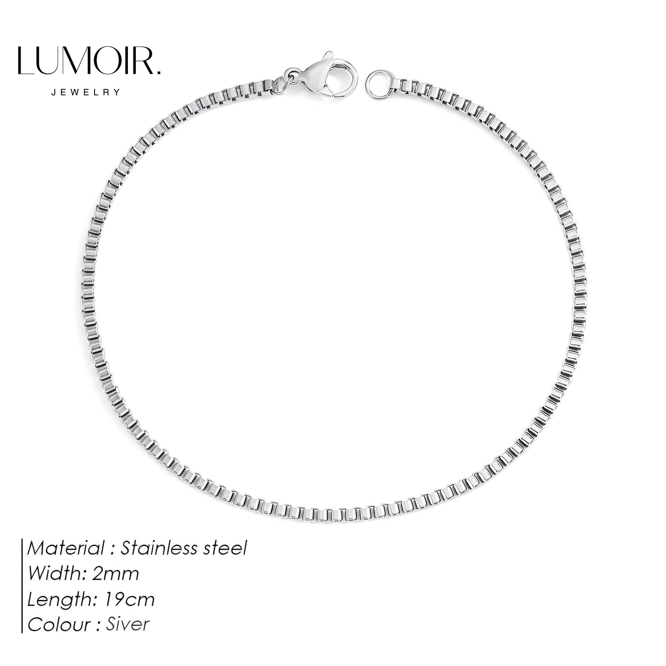 Bracciale in acciaio inossidabile Antoine