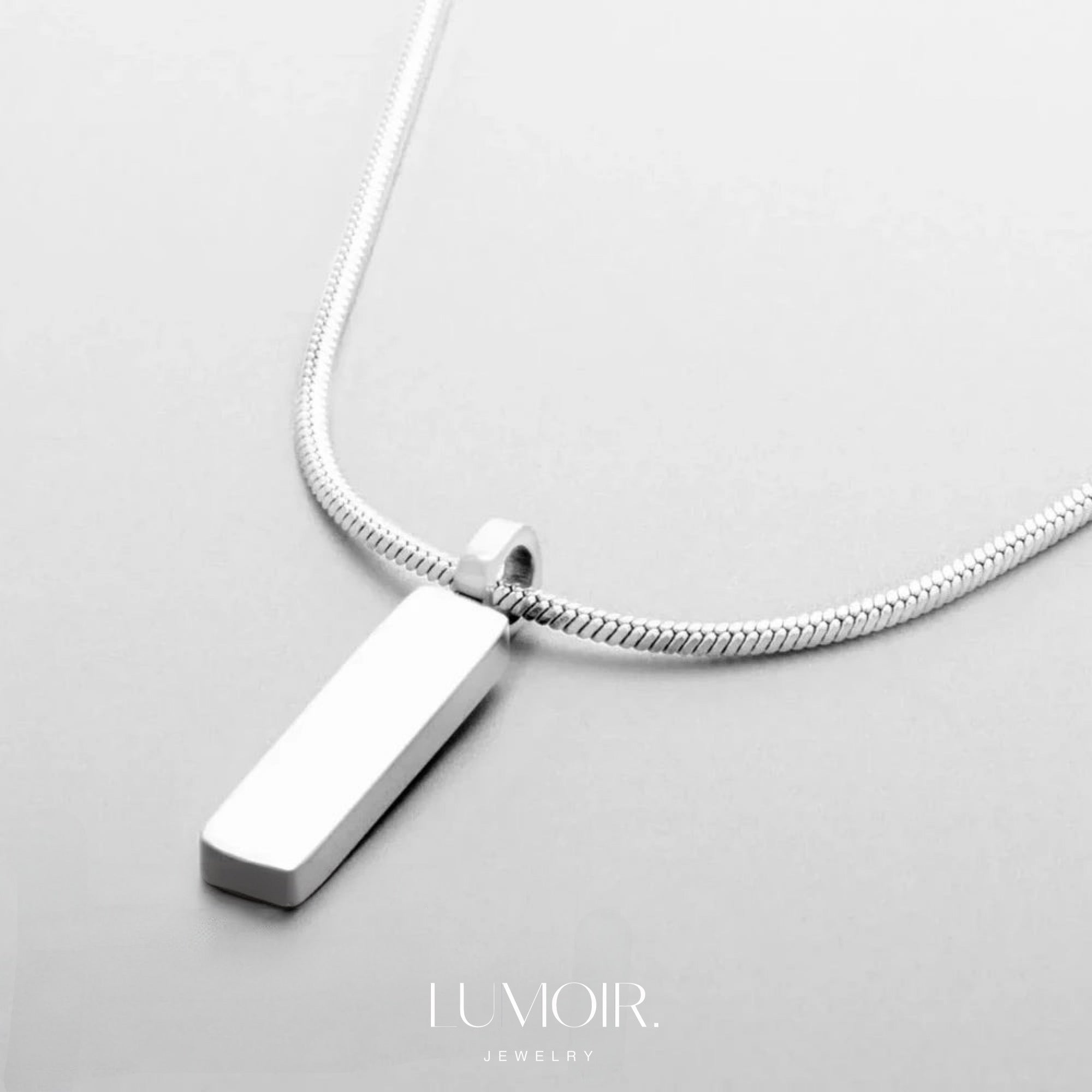 Collana personalizzata in acciaio inossidabile Enzo