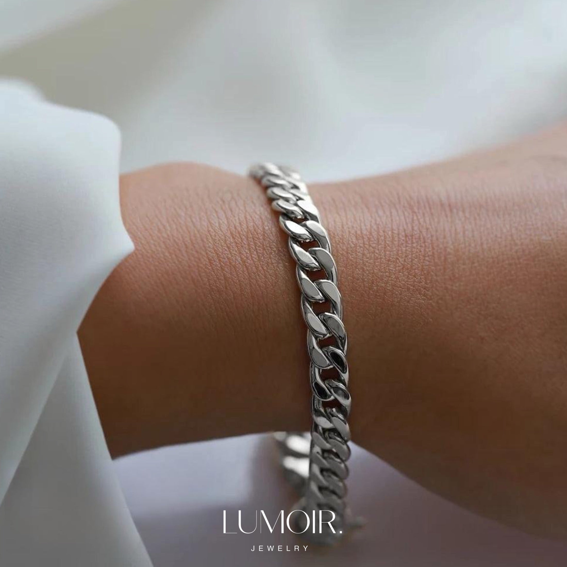 Bracciale in acciaio inossidabile Almira