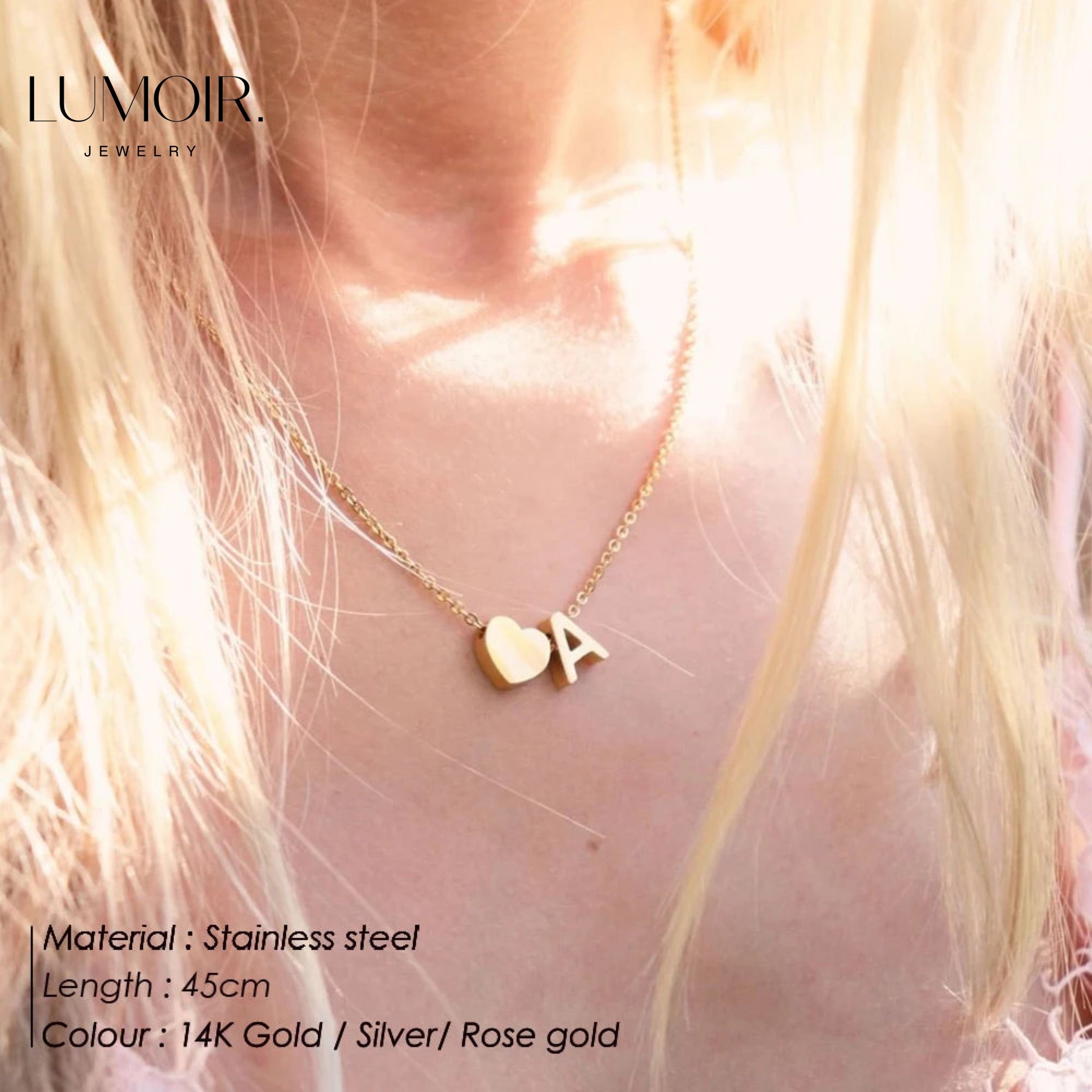 Collana personalizzata in acciaio inossidabile Marlene