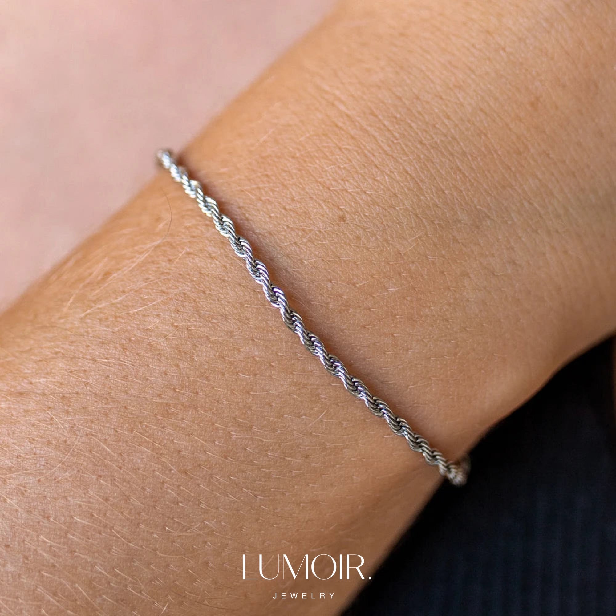 Bracciale in acciaio inossidabile Nos