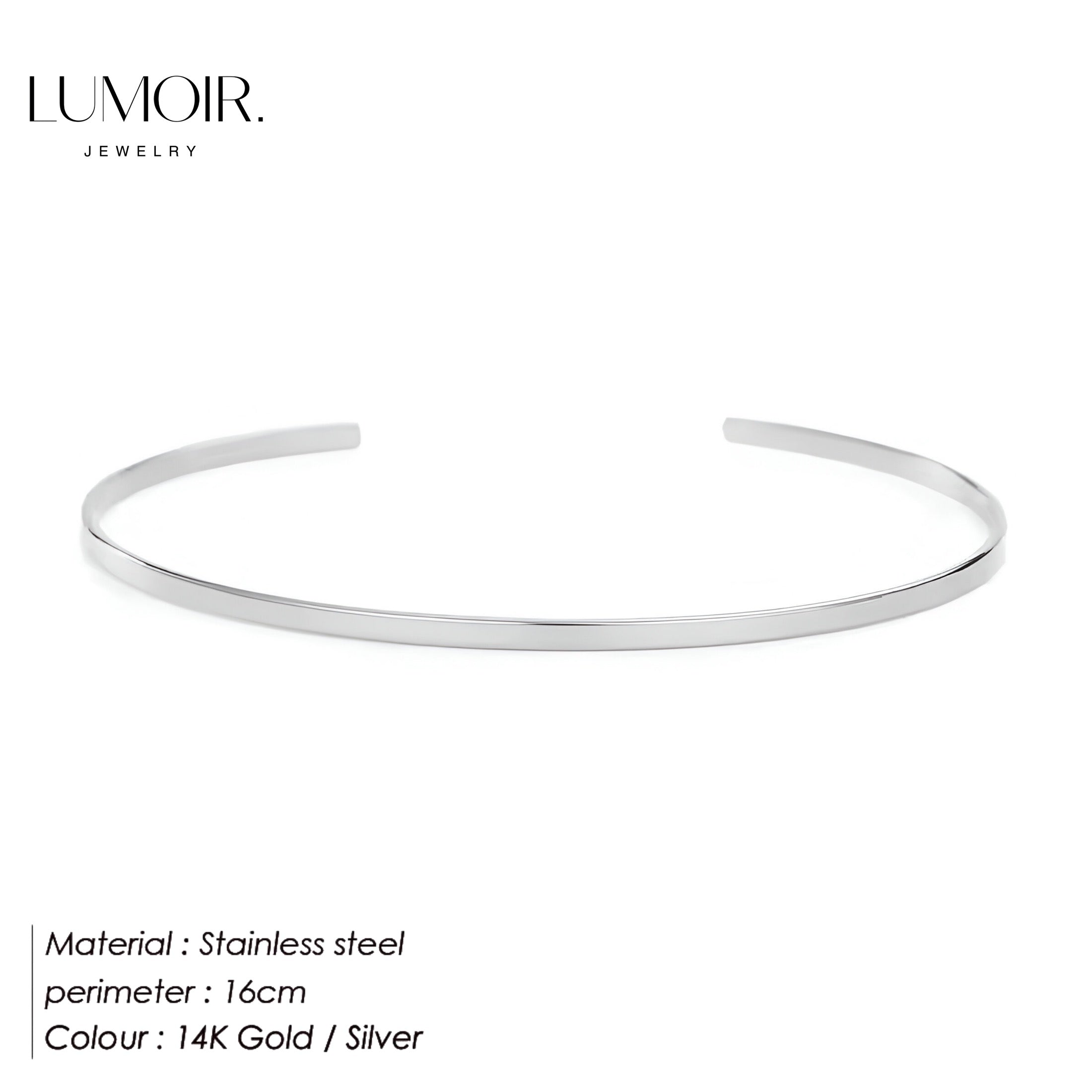 Bracciale in acciaio inossidabile Maren