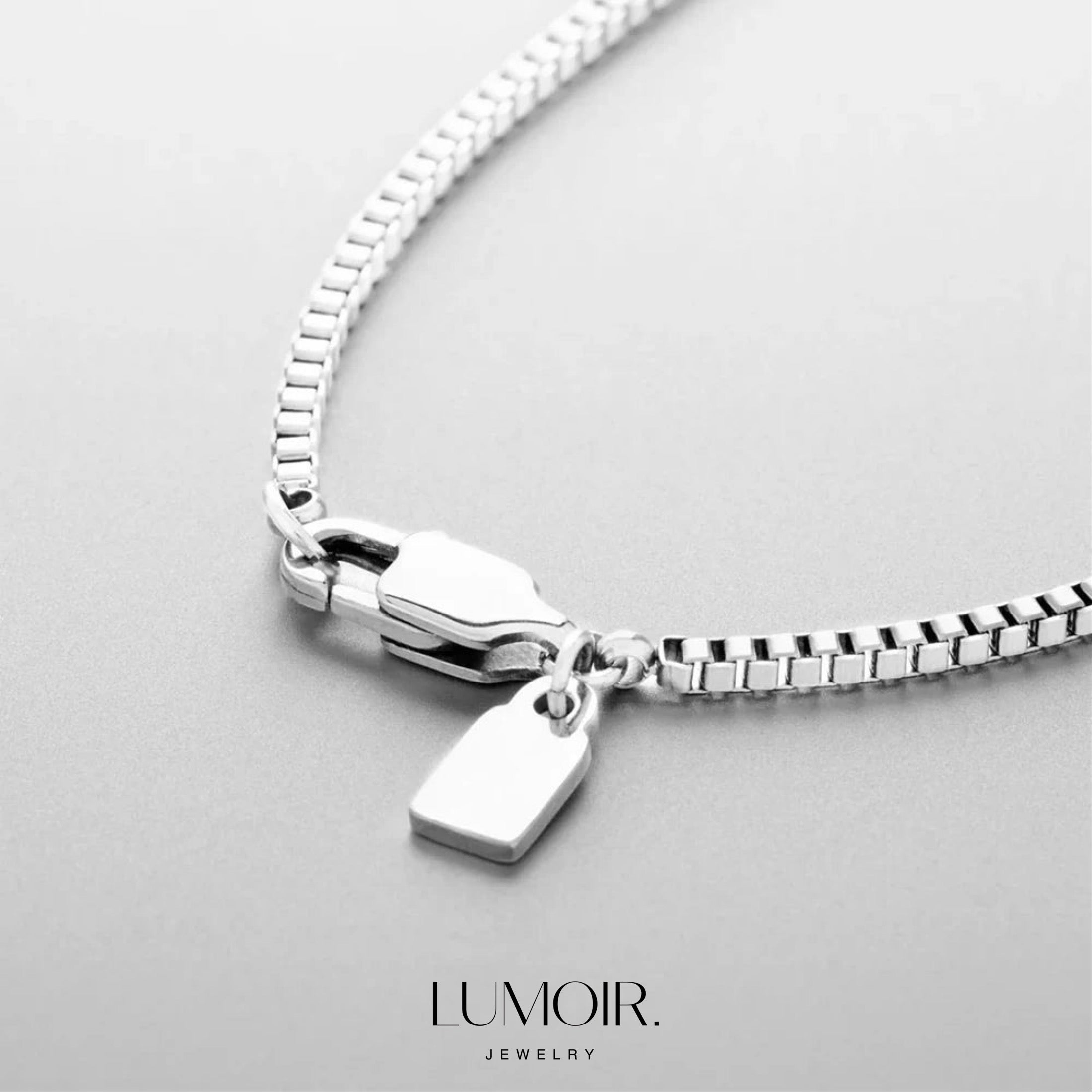 Collana personalizzata in acciaio inox Dean