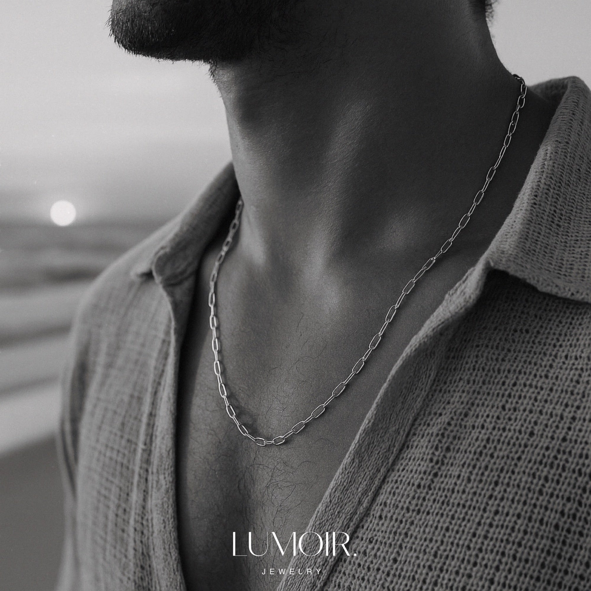 Collana personalizzata in acciaio inossidabile James