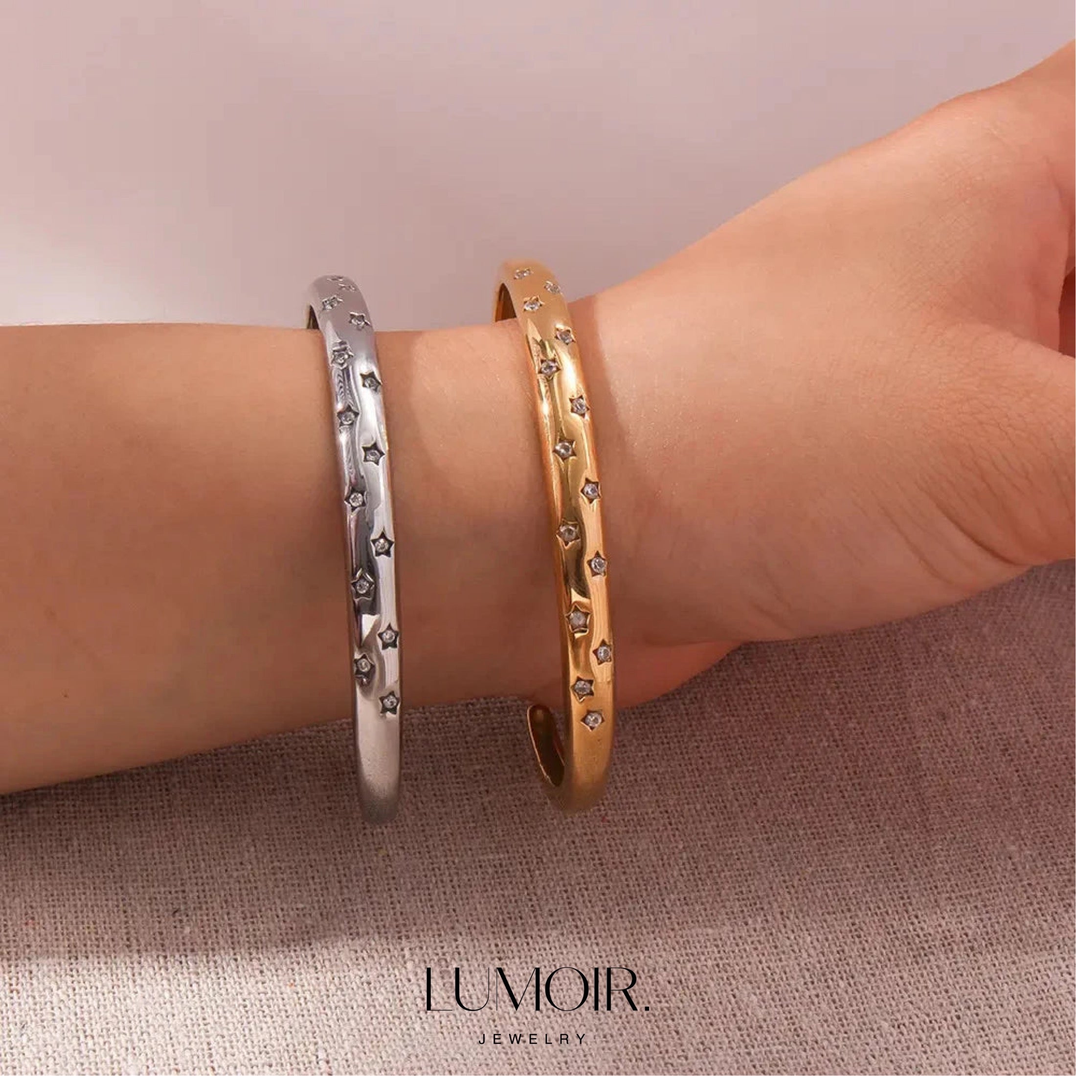 Bracciale in acciaio inossidabile Zephyra