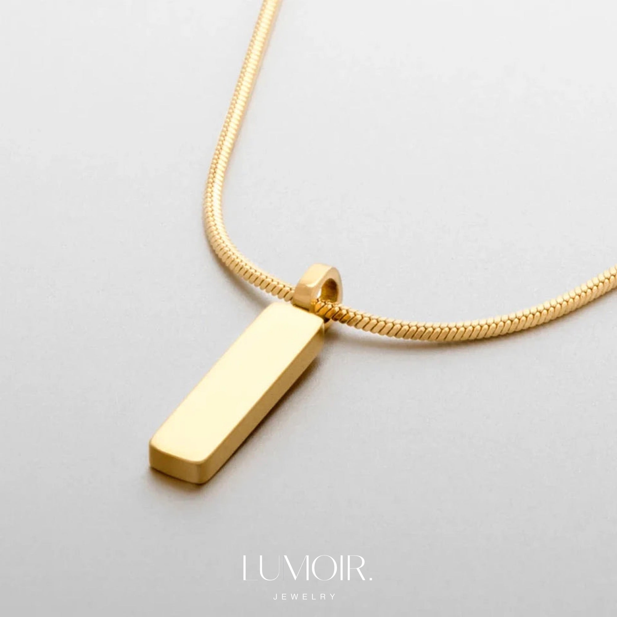 Collana personalizzata in acciaio inossidabile Enzo