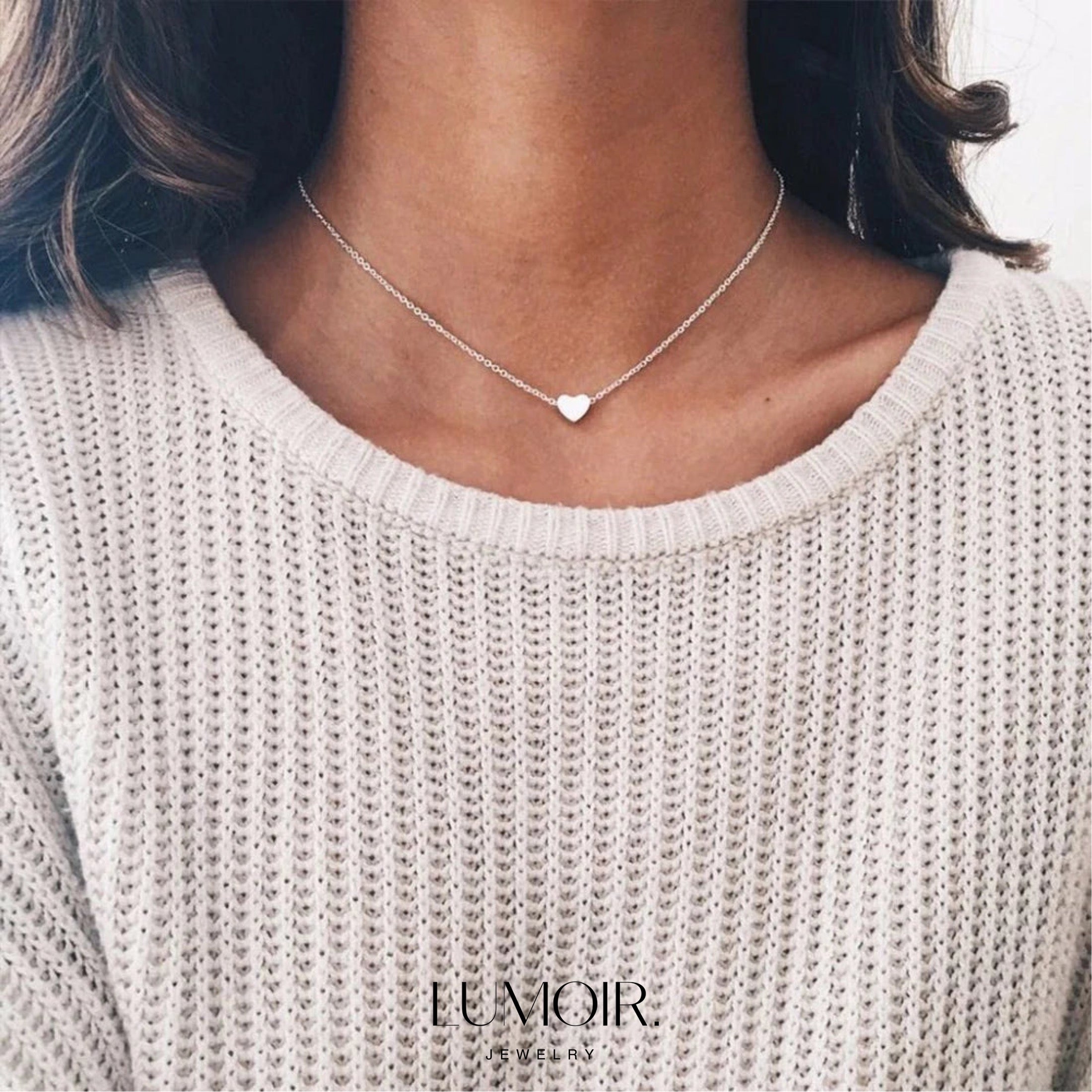 Collana in acciaio inossidabile Amora