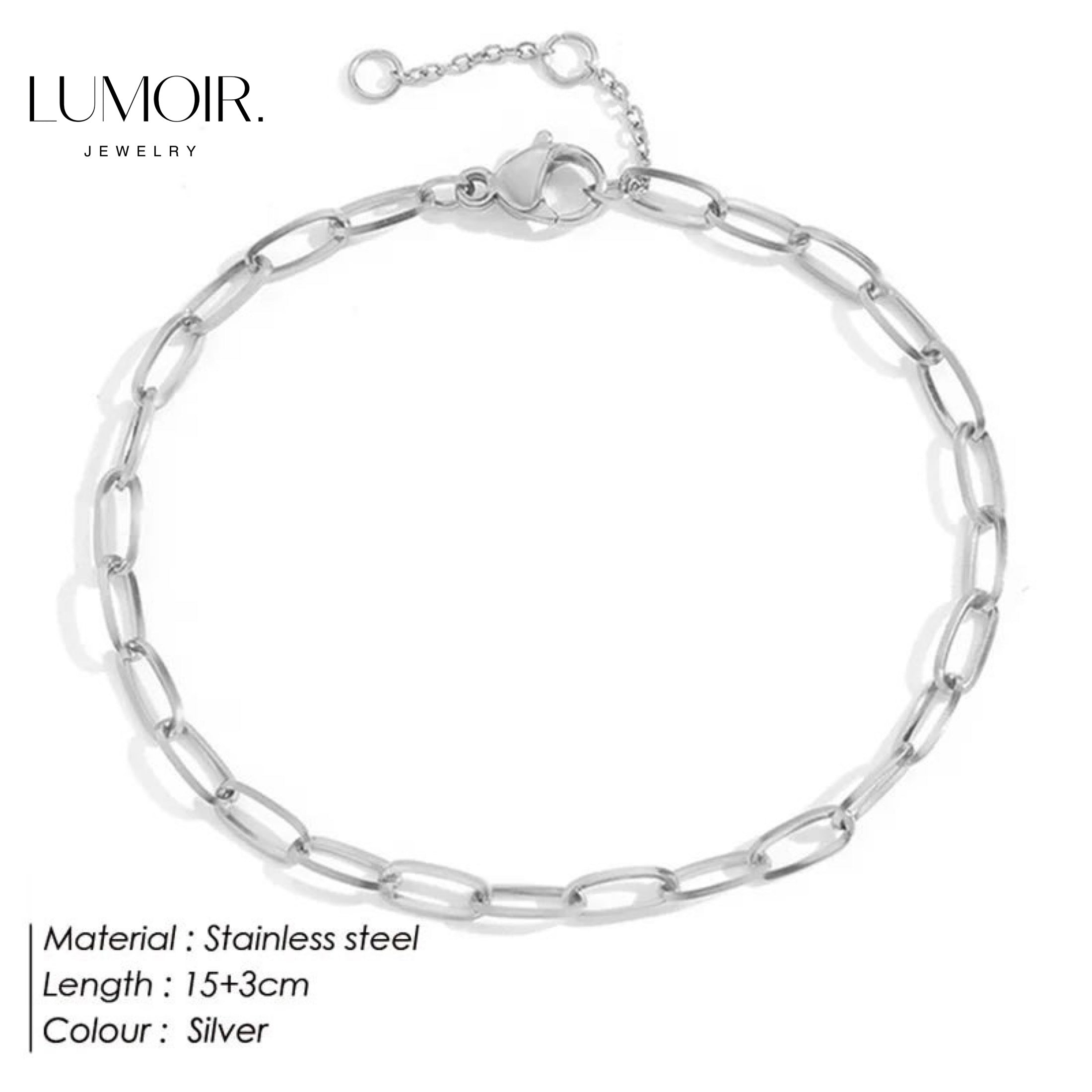 Bracciale in acciaio inossidabile Roxane