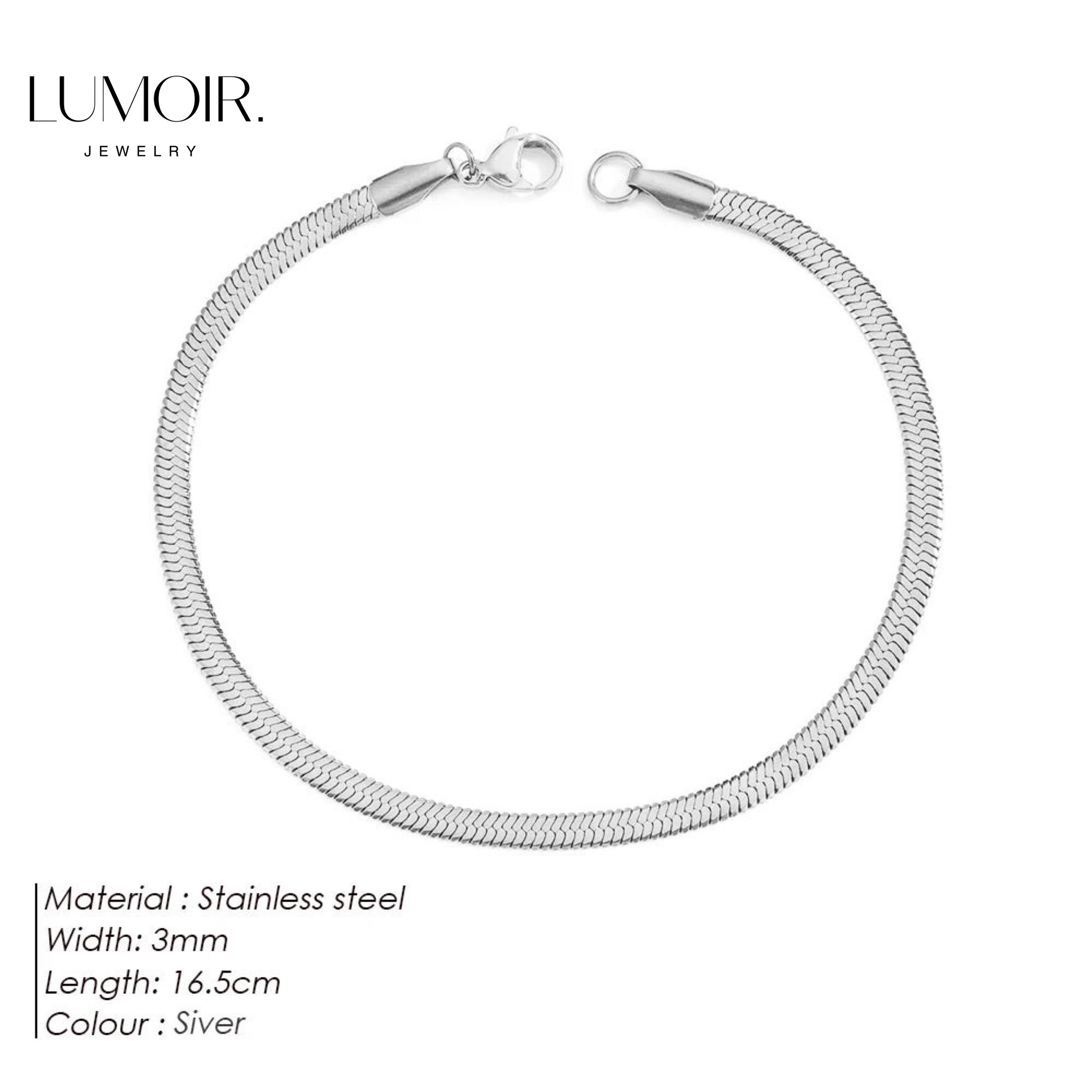 Bracciale in acciaio inossidabile Lou