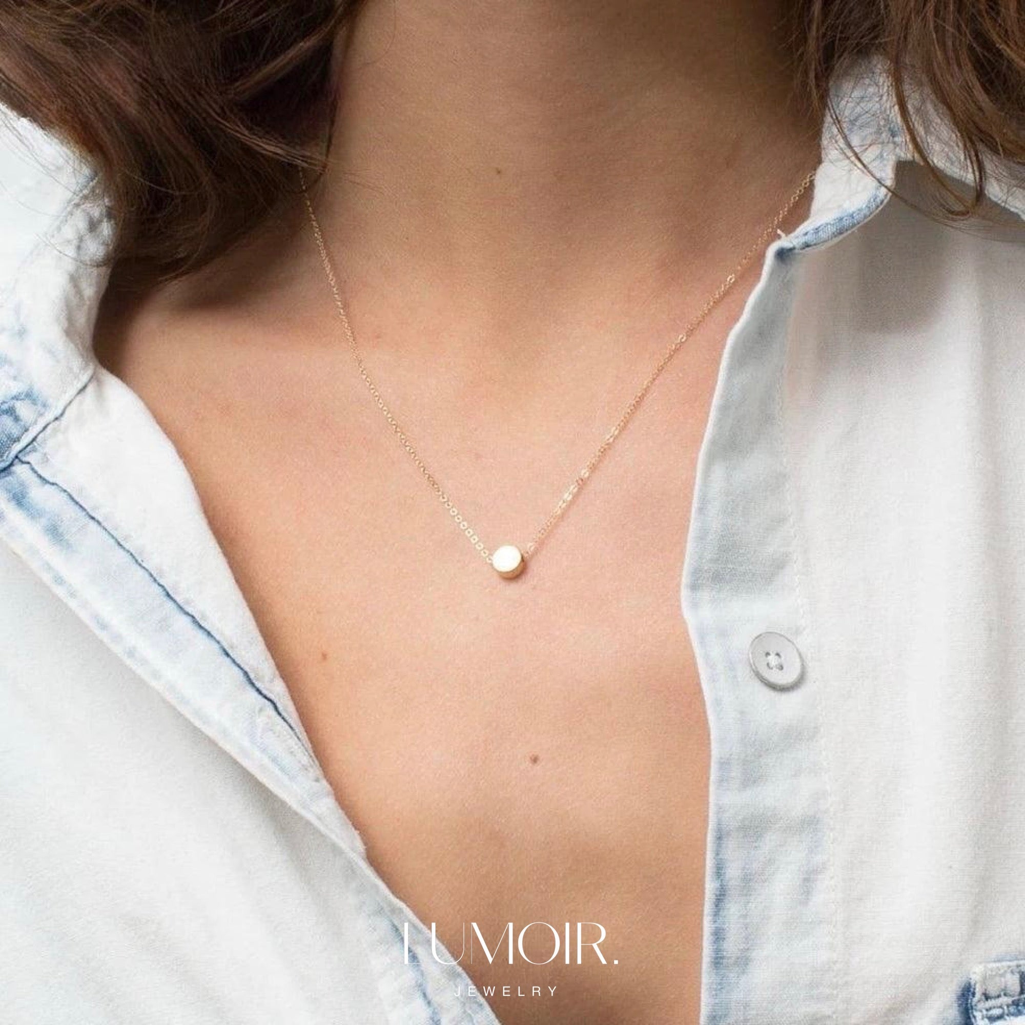 Collana in acciaio inossidabile Capucine