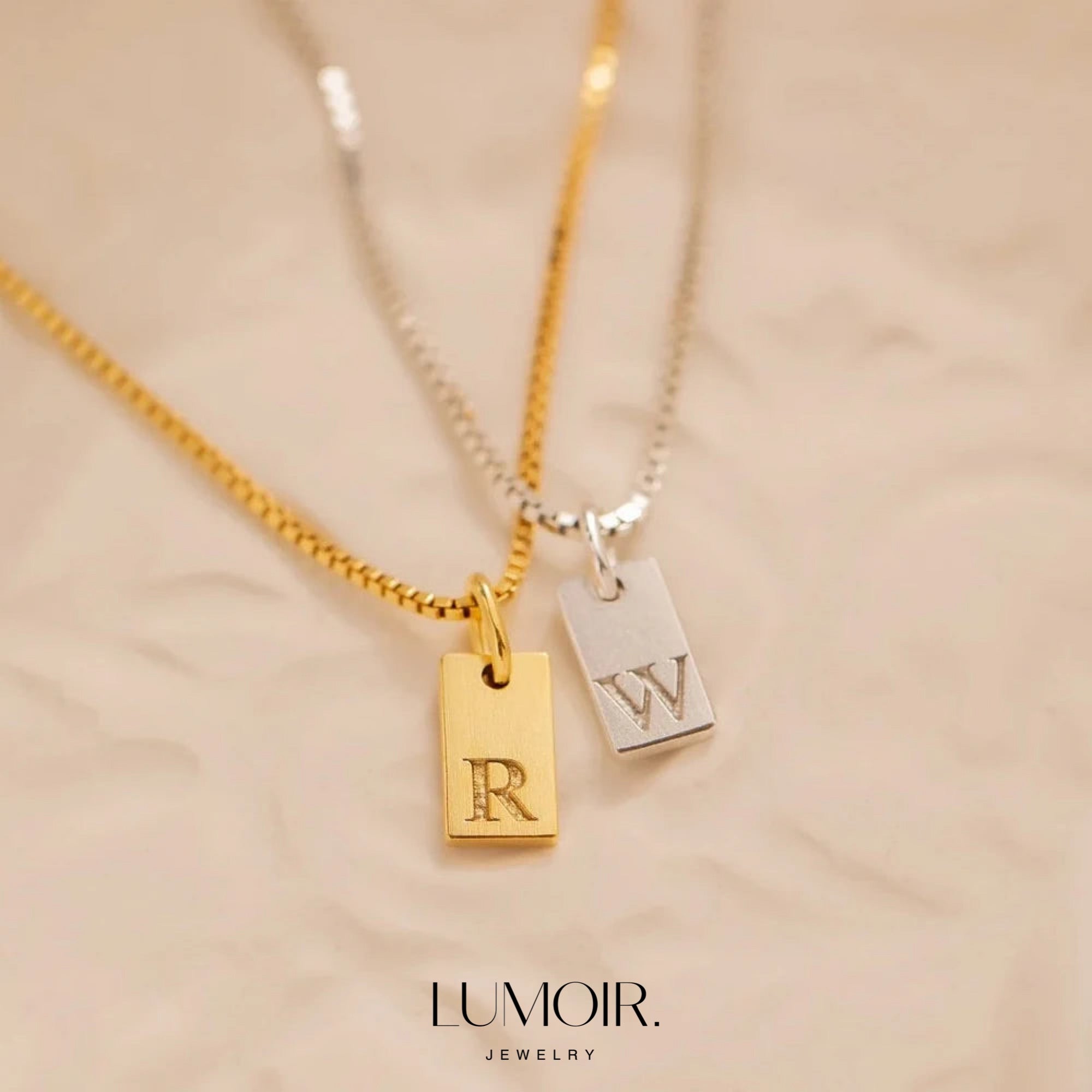 Collana personalizzata in acciaio inossidabile Luana
