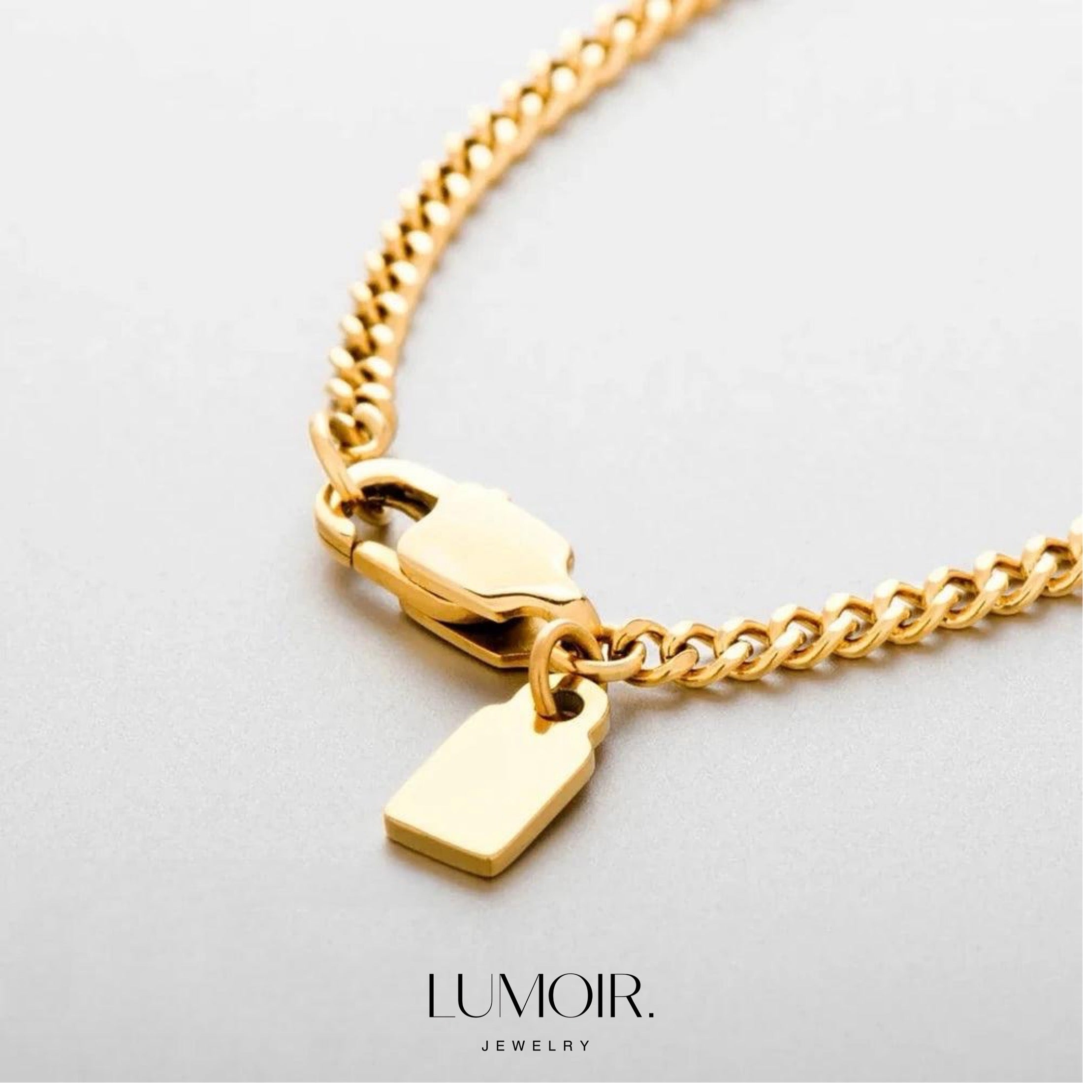 Collana personalizzata in acciaio inossidabile Marc