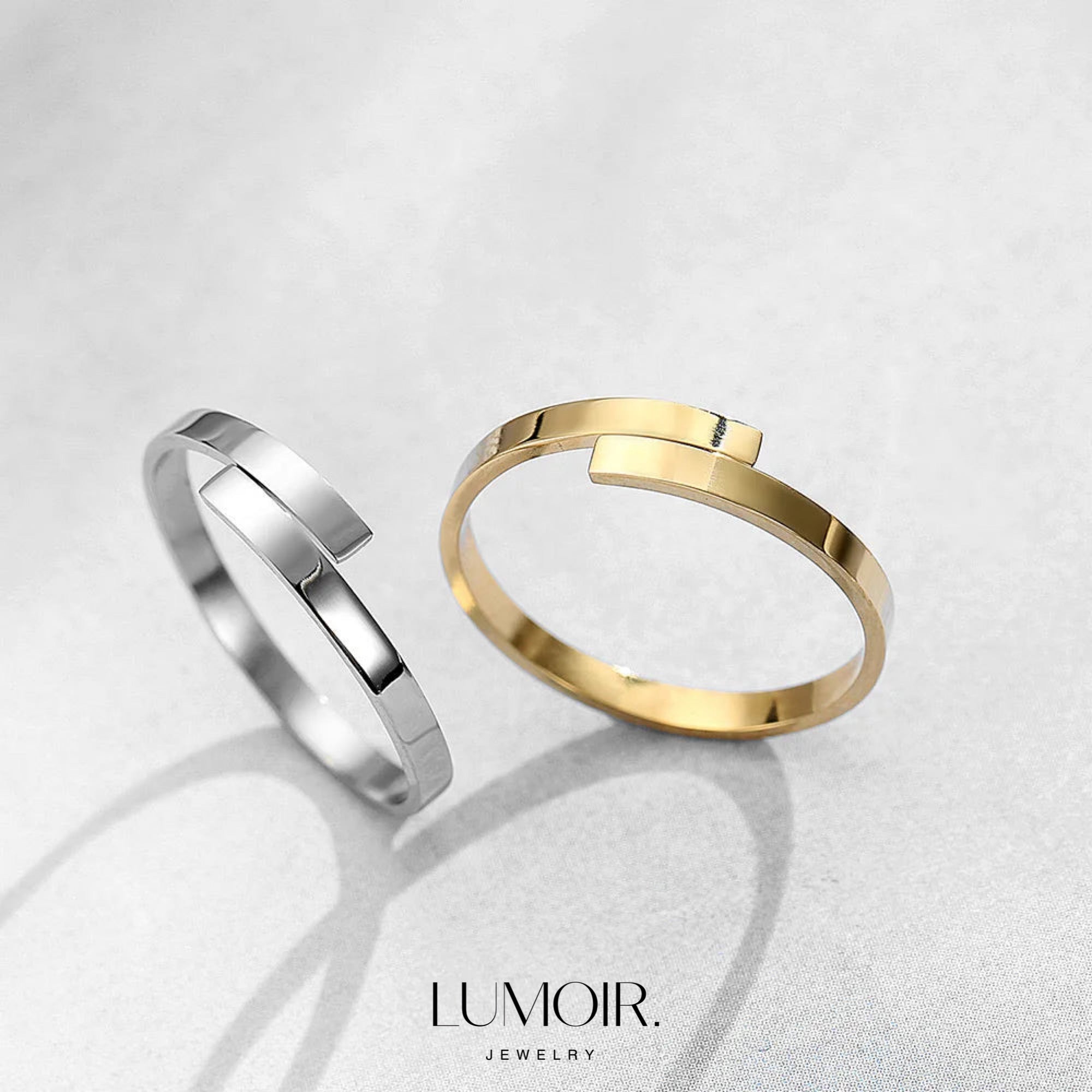 Anello personalizzato in acciaio inossidabile Céline