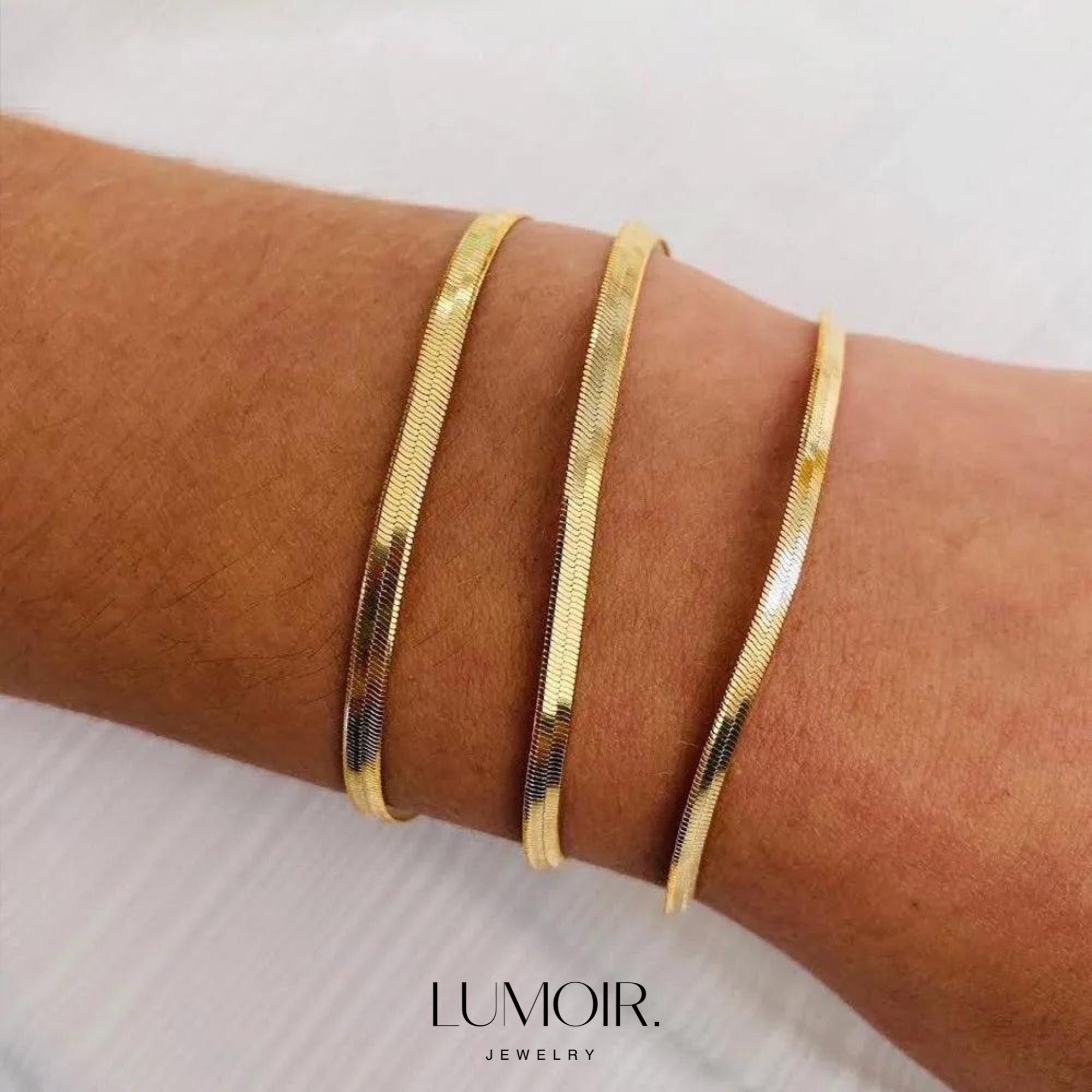 Bracciale in acciaio inox giada