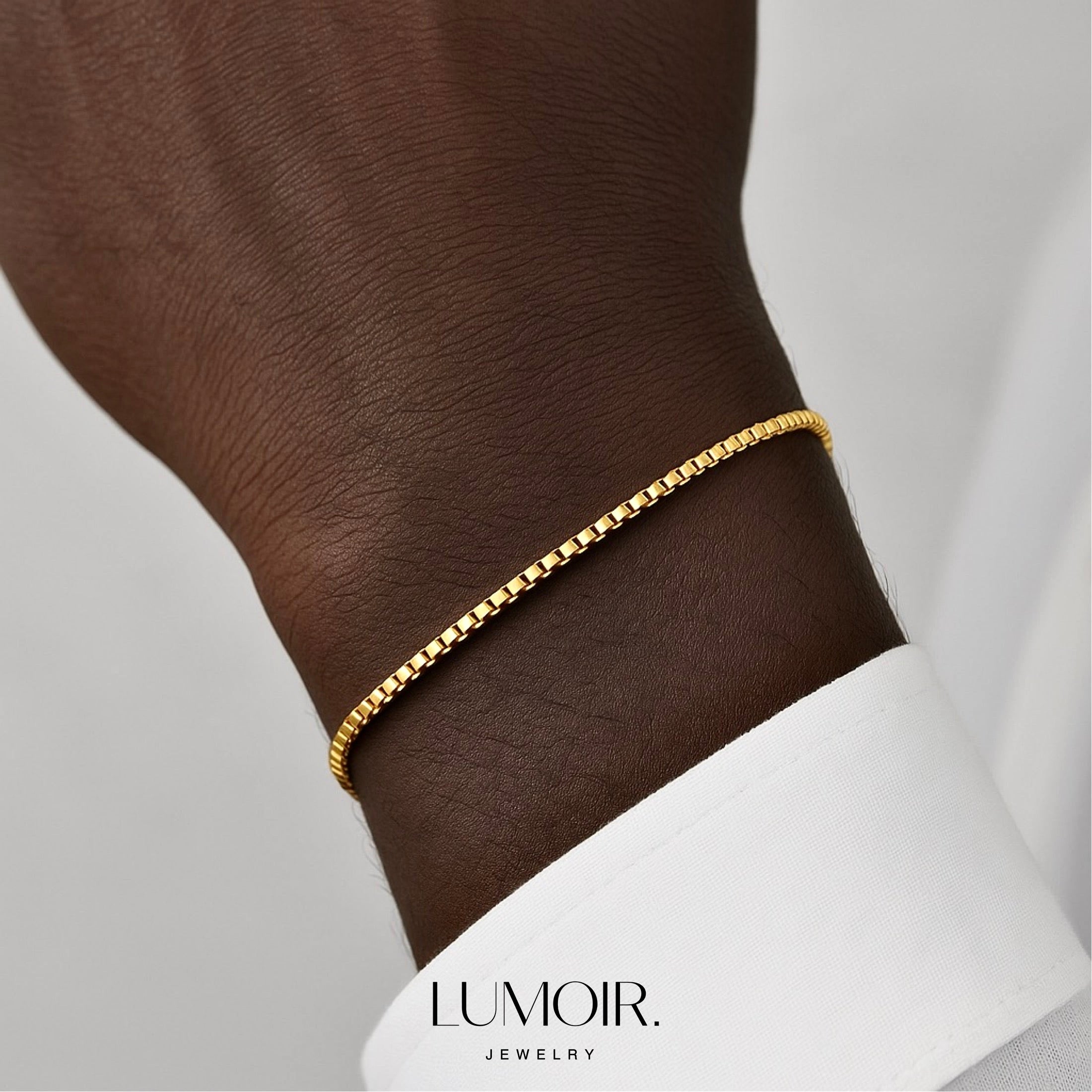 Bracciale personalizzato in acciaio inox Dave