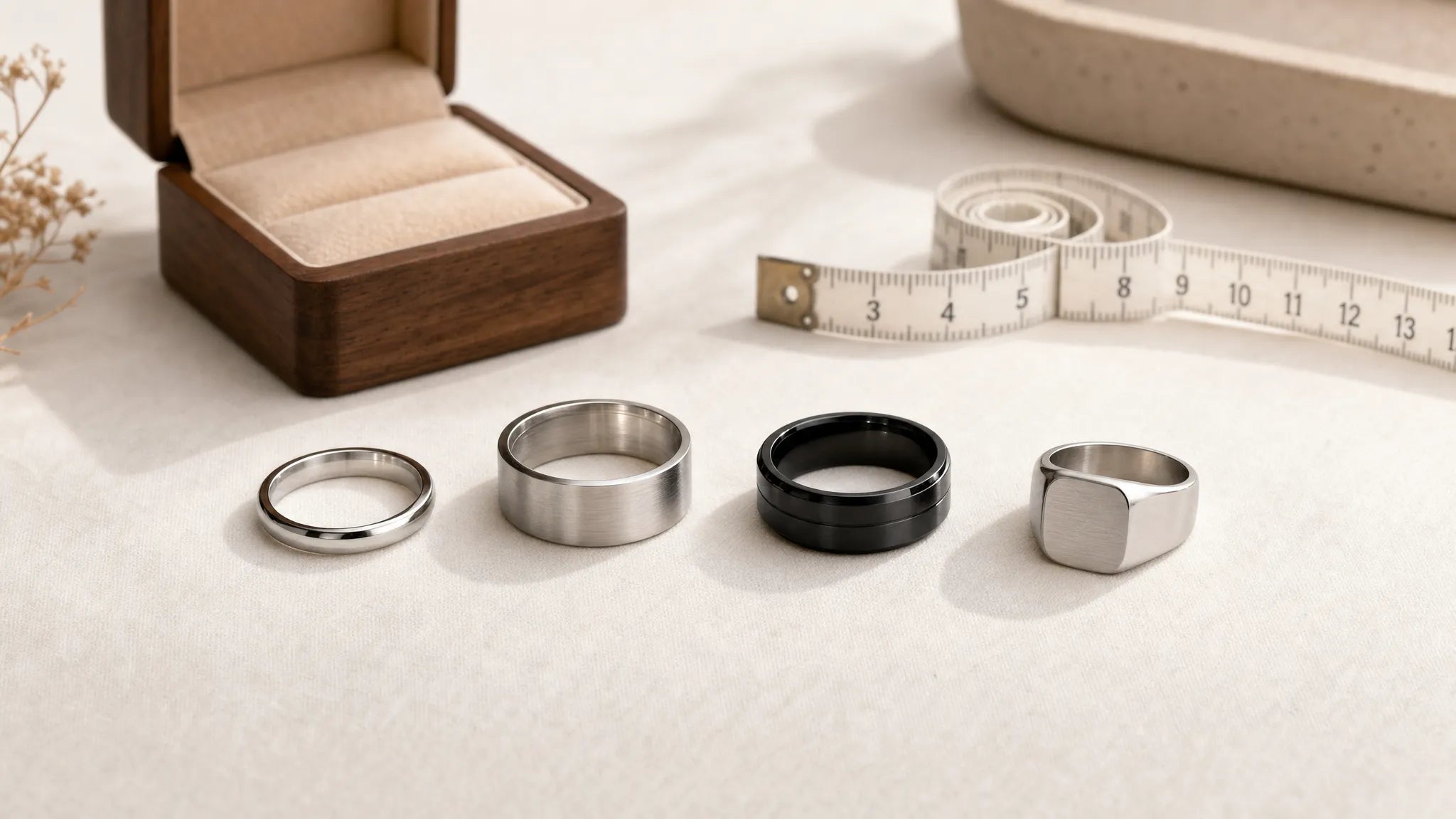 Herren Ringe aus Edelstahl: Welche passen wirklich?