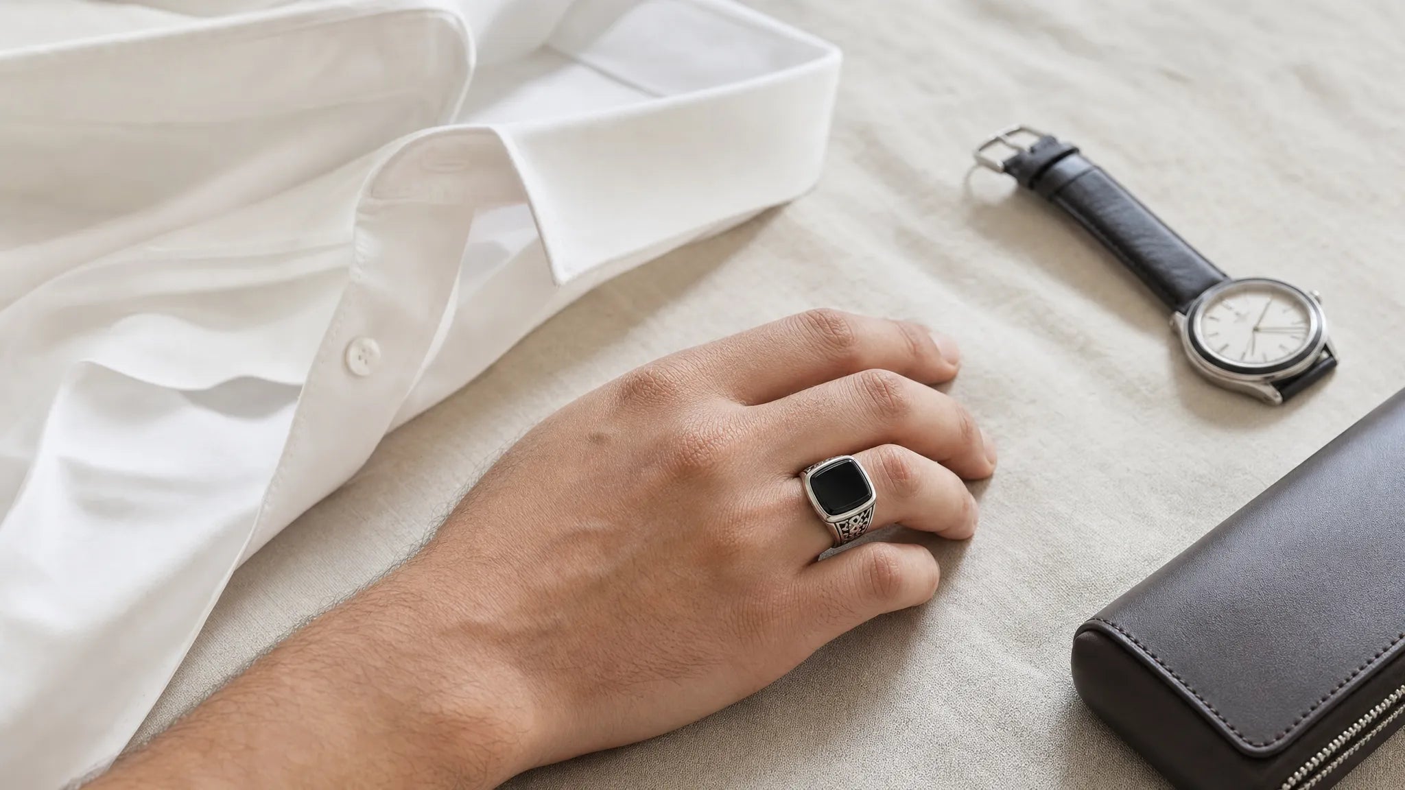 Statement Ring gekonnt in Szene setzen