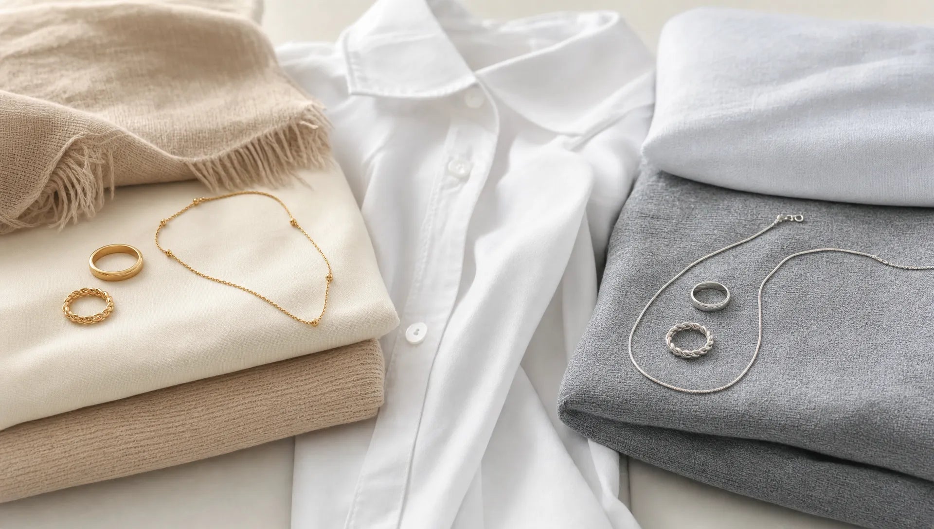 Gold oder Silber Schmuck im Alltag besser kombinieren