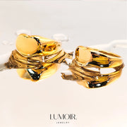 Edelstahl Ring Romina