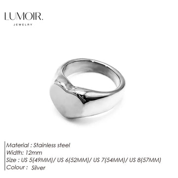 Edelstahl Ring Romina