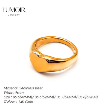 Edelstahl Ring Romina