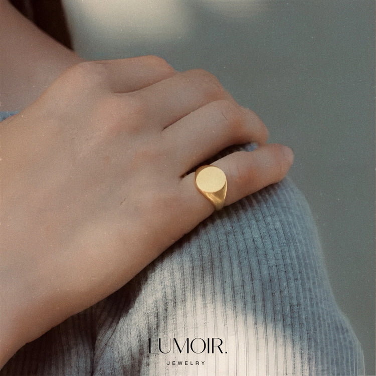 Edelstahl Ring Doux