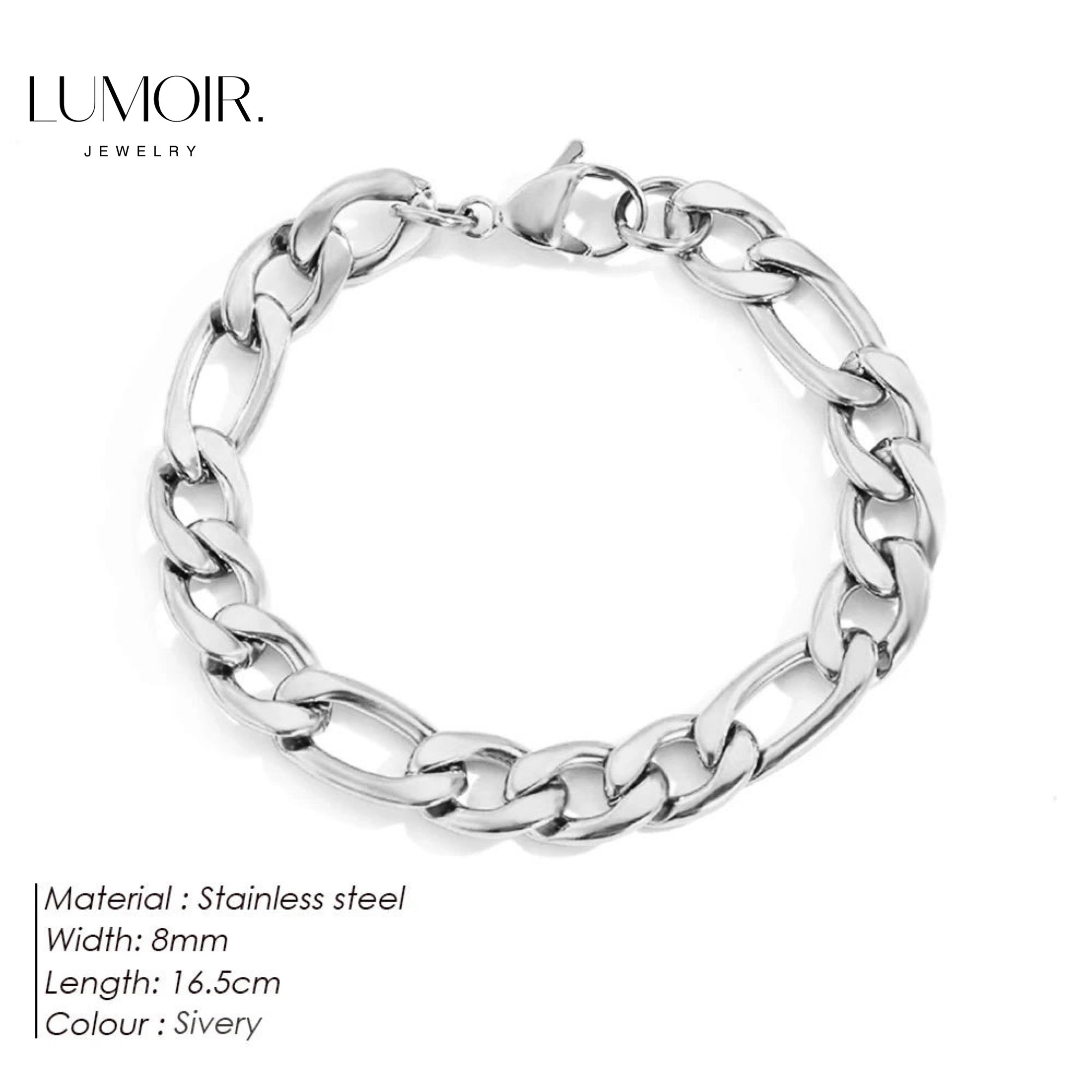 Edelstahl Armband Noel