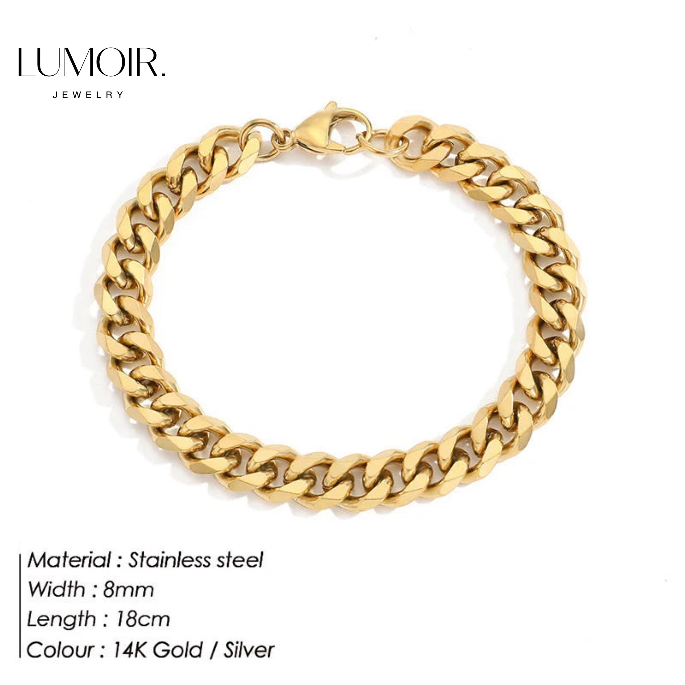 Edelstahl Armband Joy