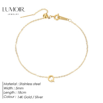 Personalisiertes Edelstahl Armband Chloé