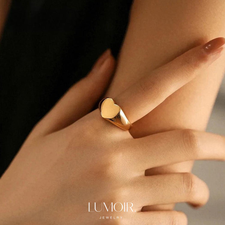 Edelstahl Ring Romina