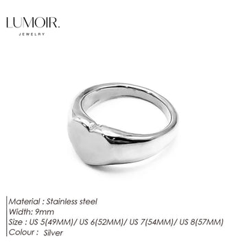 Edelstahl Ring Romina