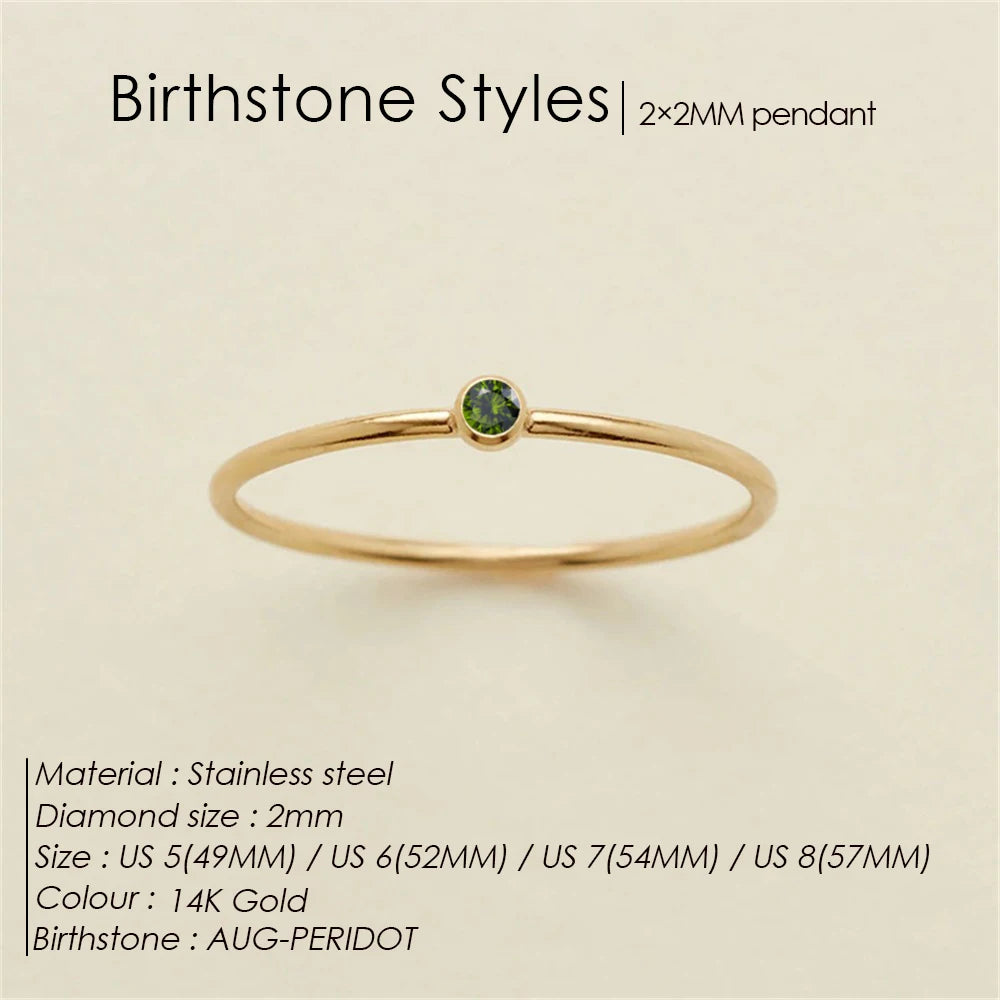 Geburtsstein Ring Sanur