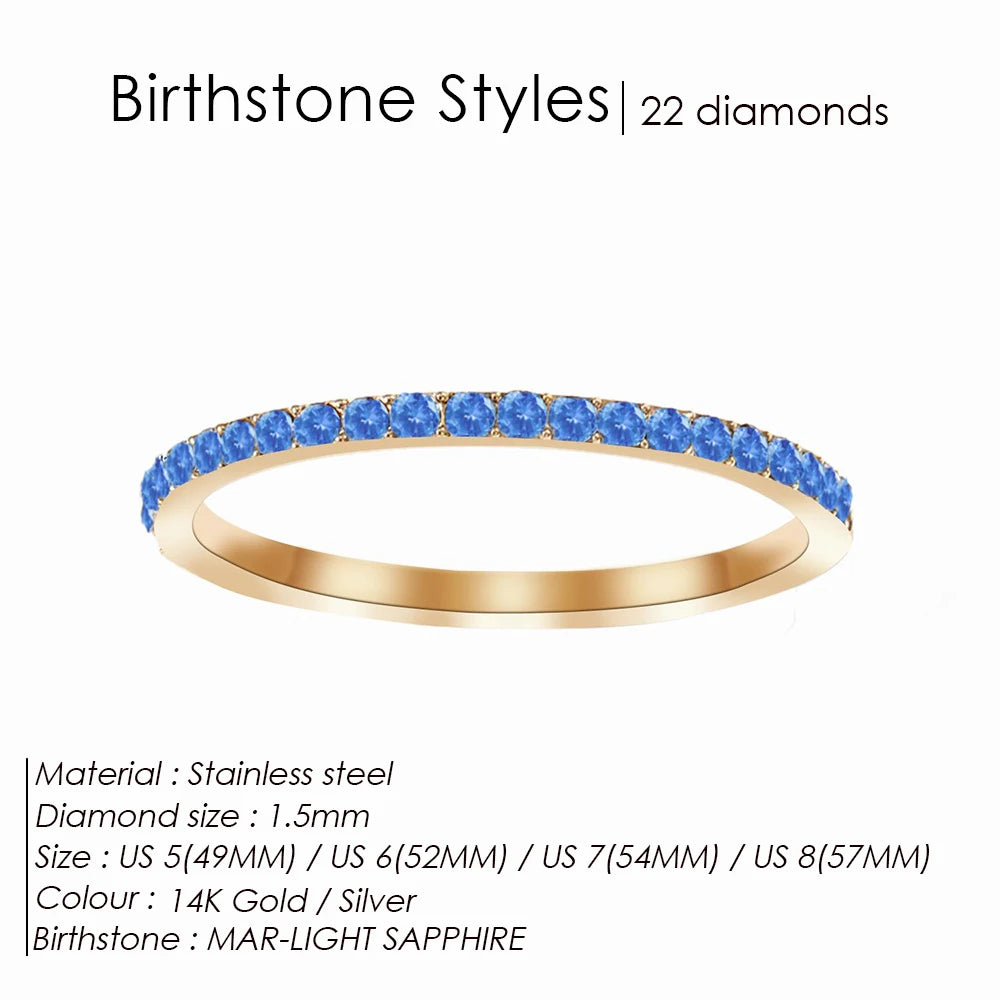 Geburtsstein Ring Amira