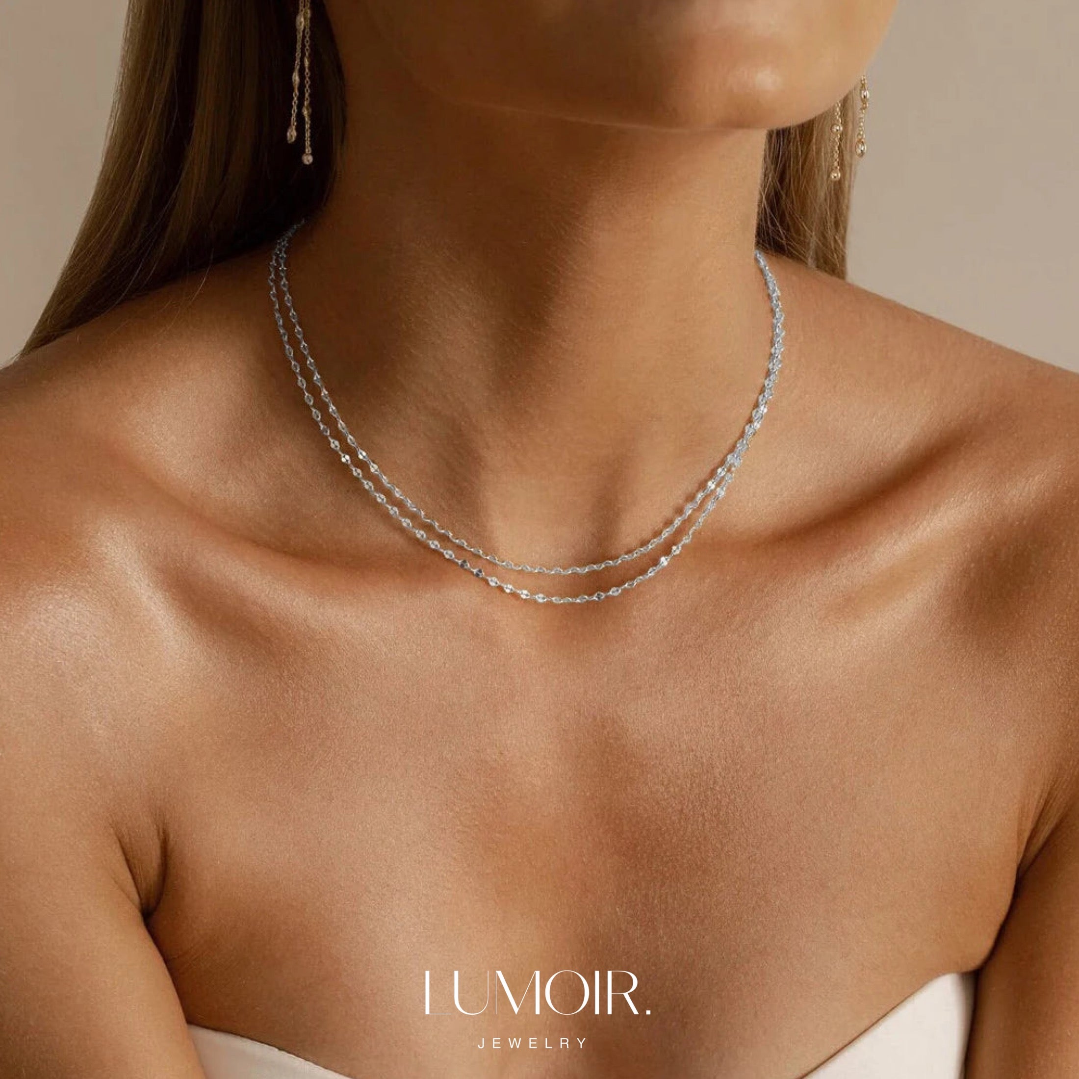 Stainless steel necklace Gloria