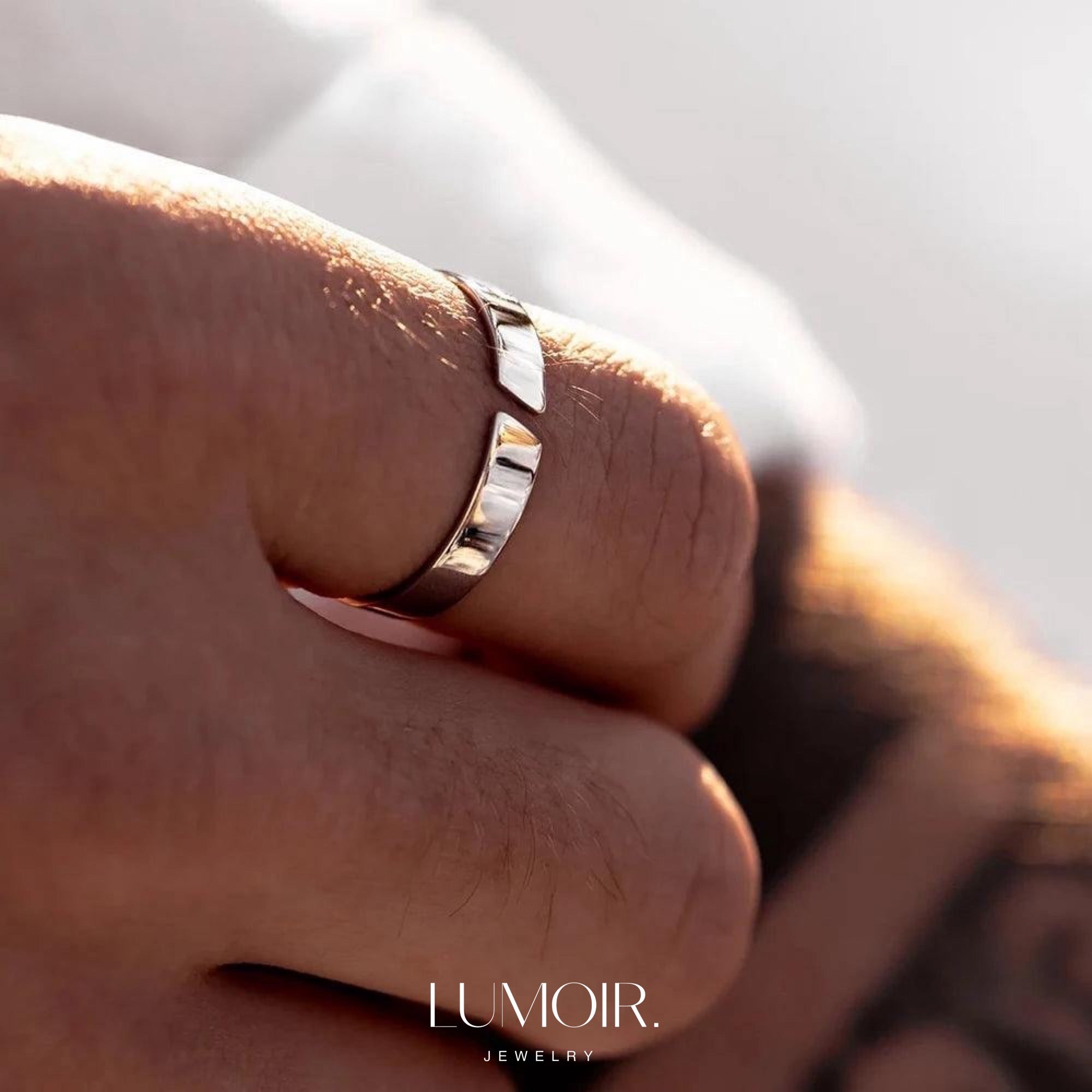 Stainless steel ring Marino
