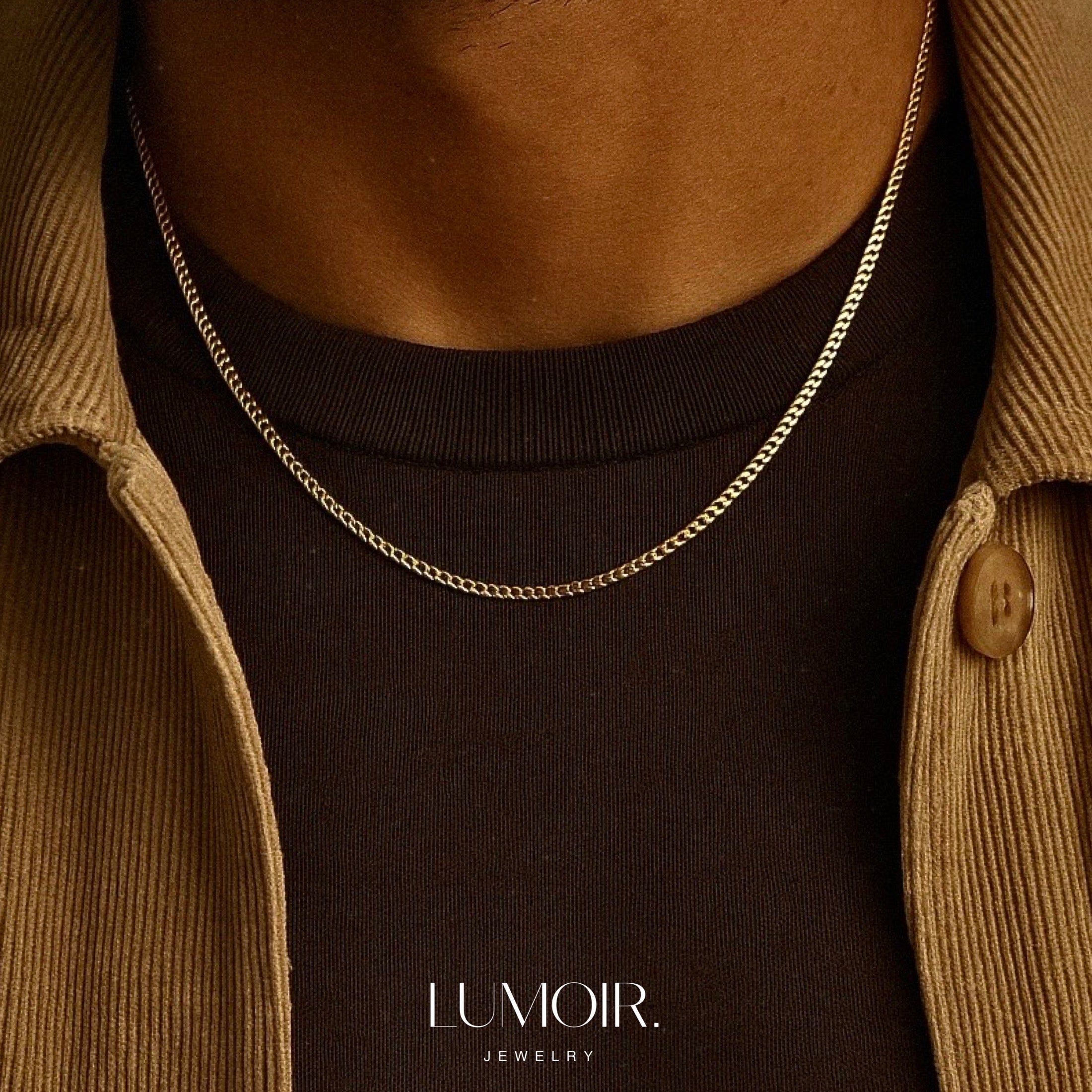 Personalized stainless steel necklace Marc