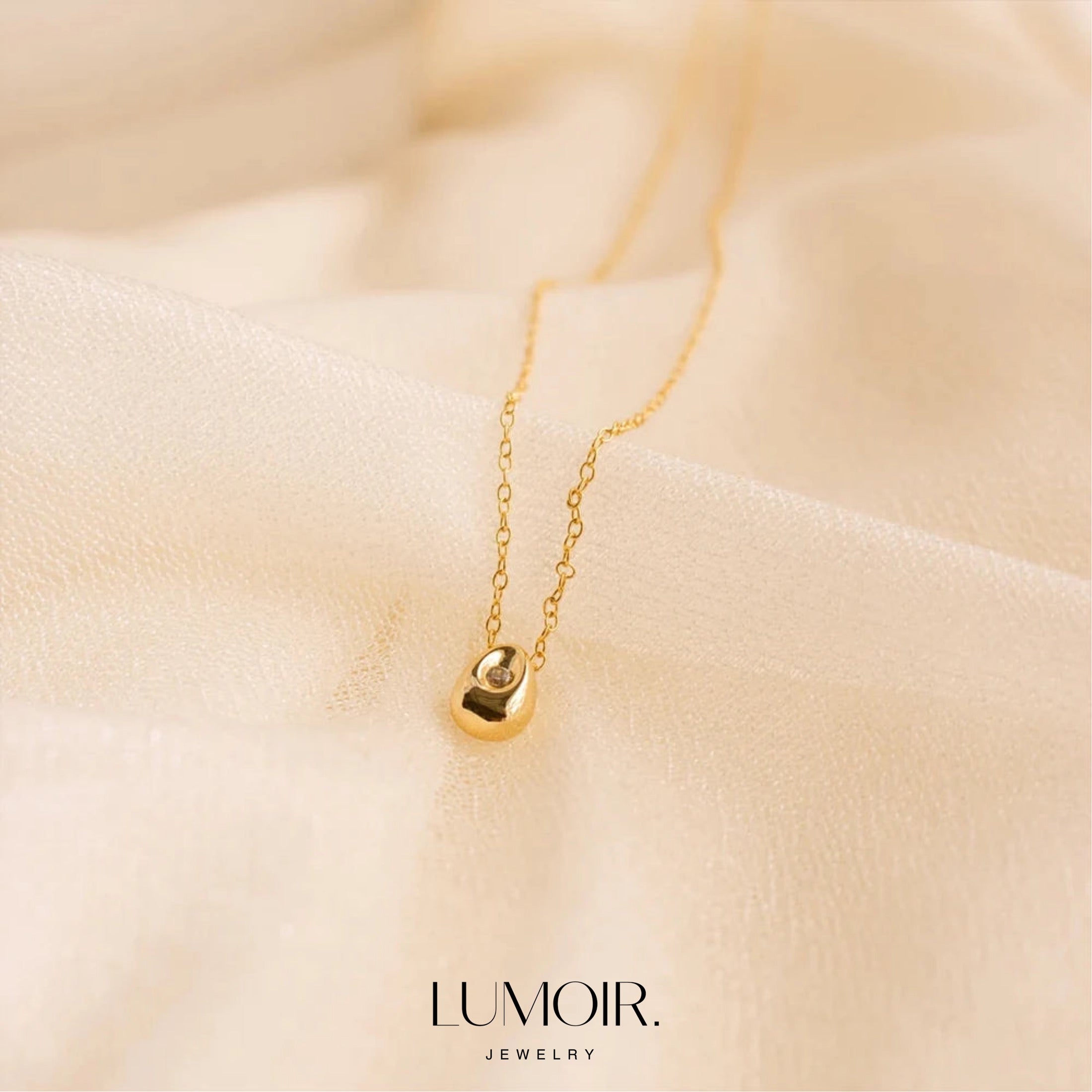 Stainless steel necklace Semana