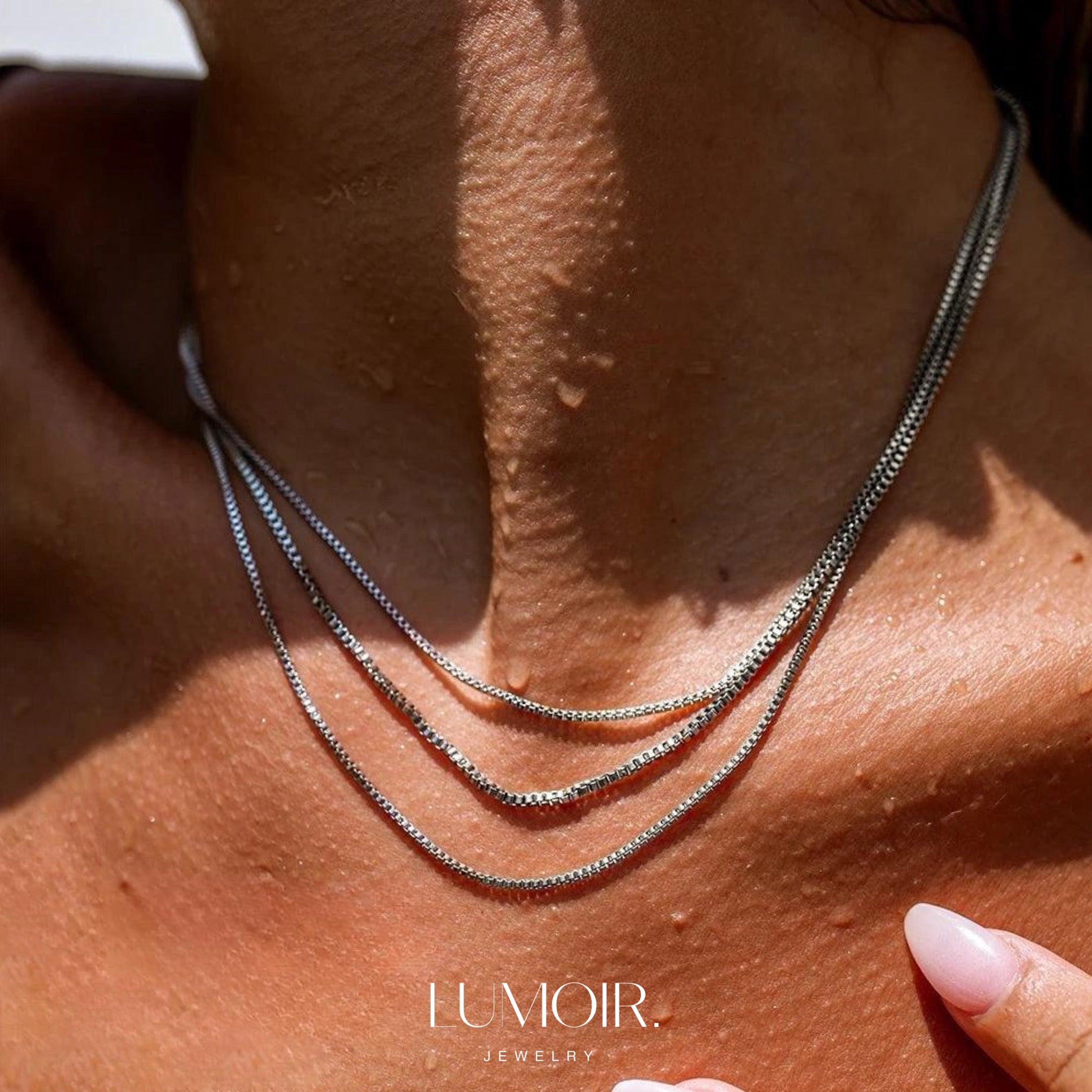 Stainless steel necklace Denira