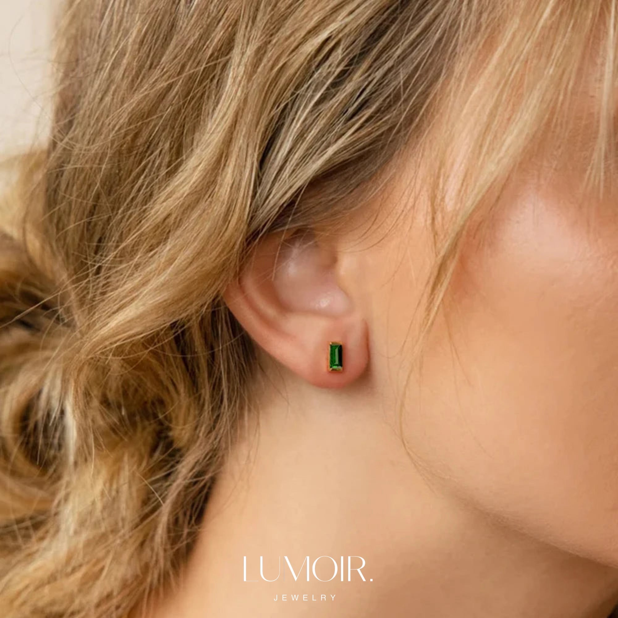 Birthstone earrings Lina
