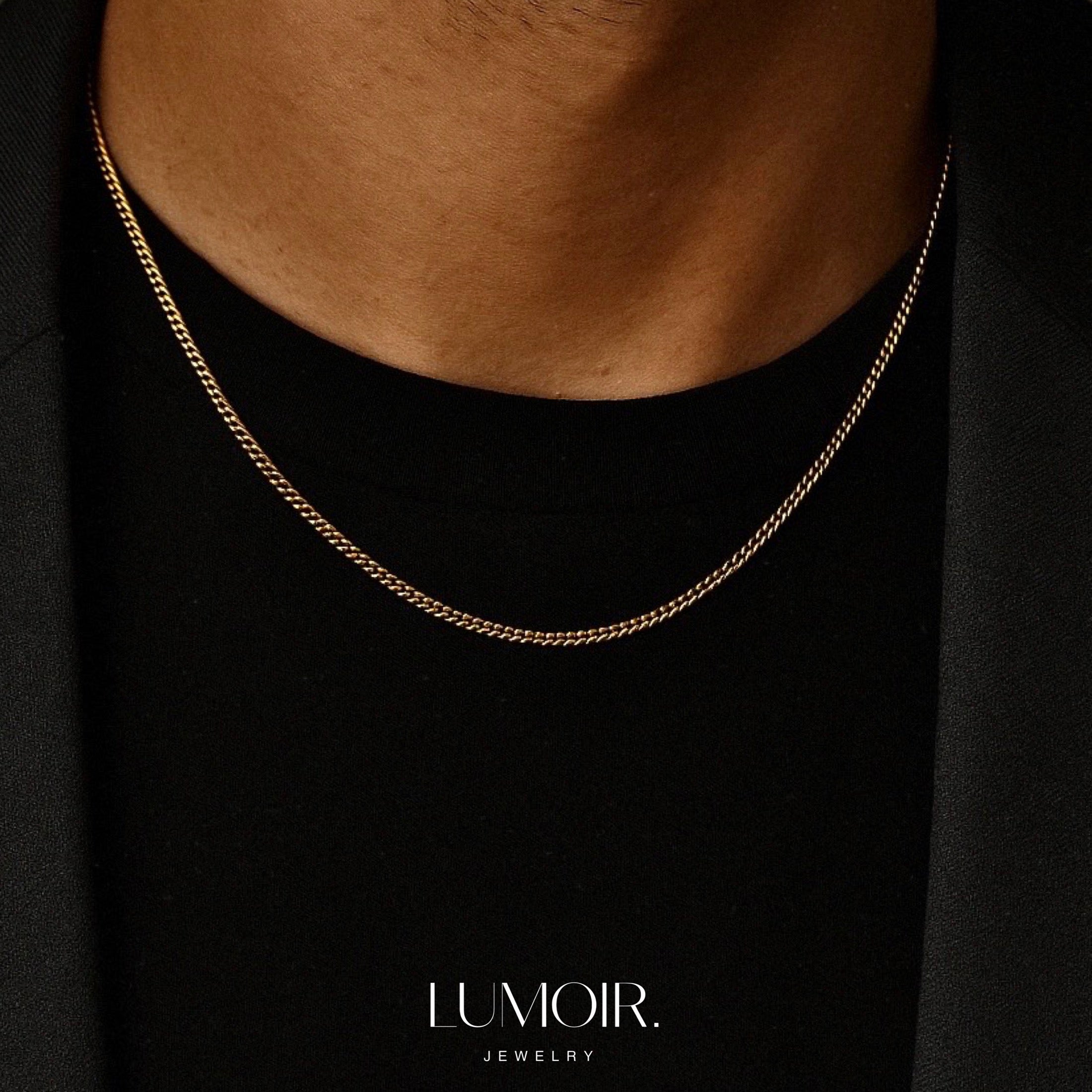Personalized stainless steel necklace Marc