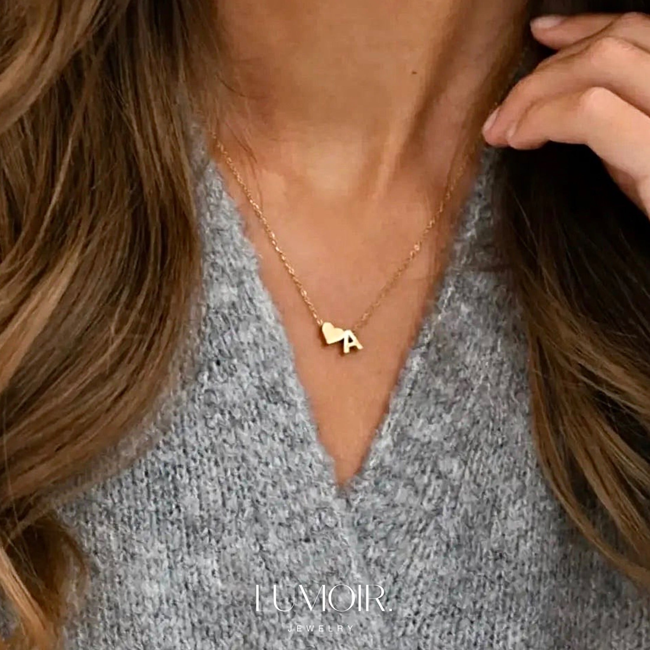 Personalized stainless steel necklace Marlene