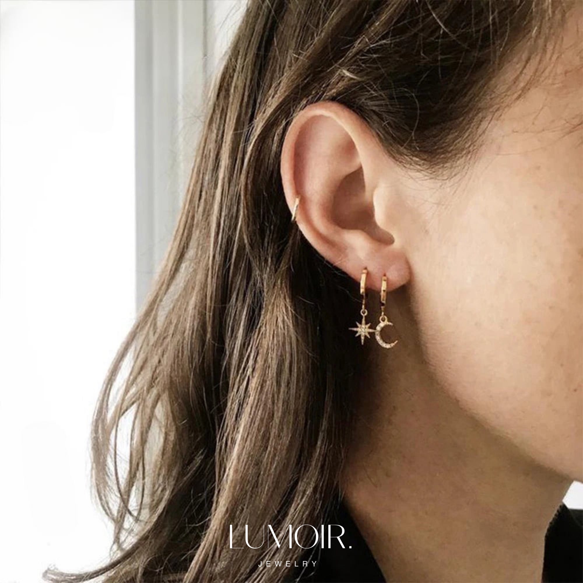 Stainless steel earrings Camilla