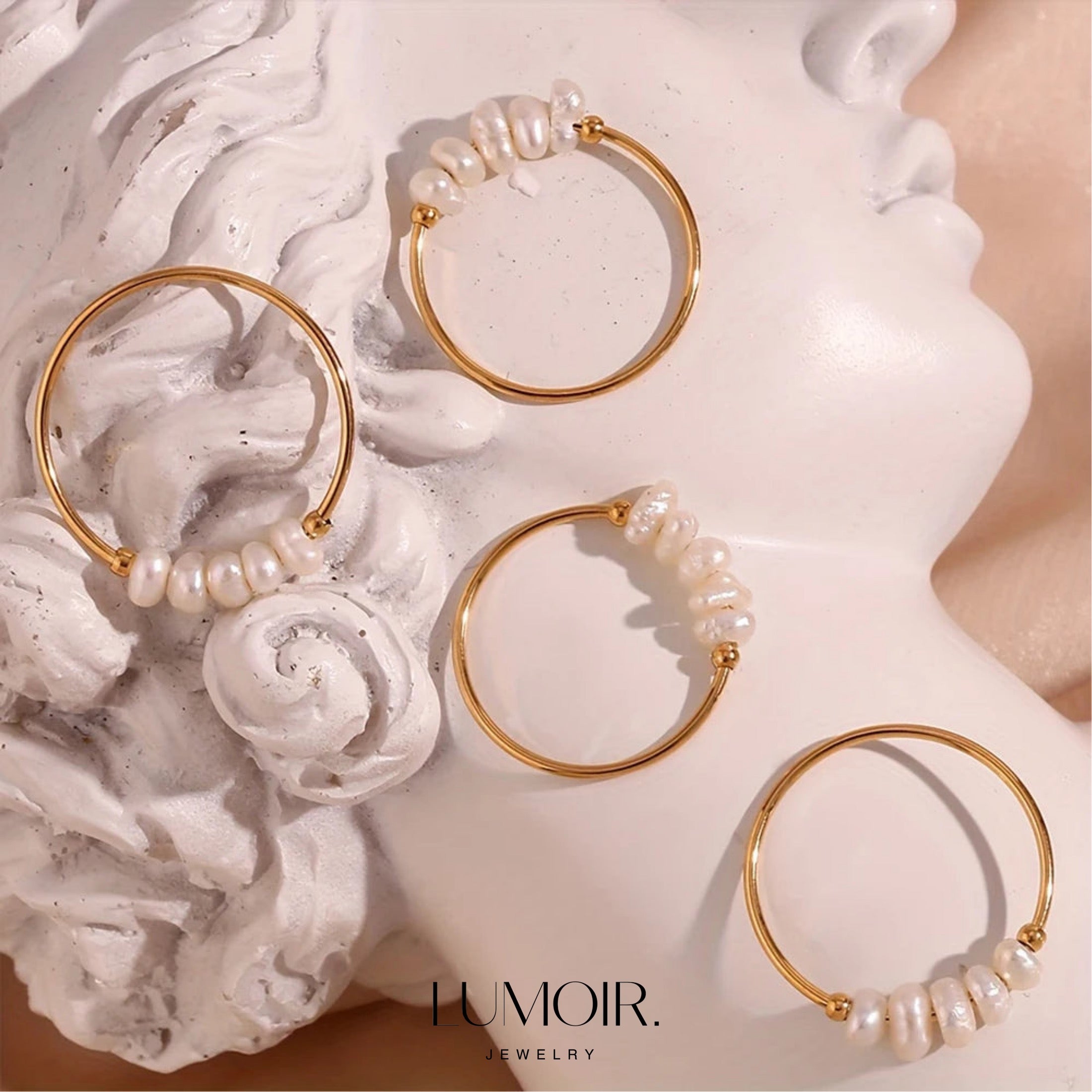 Nuria pearl ring