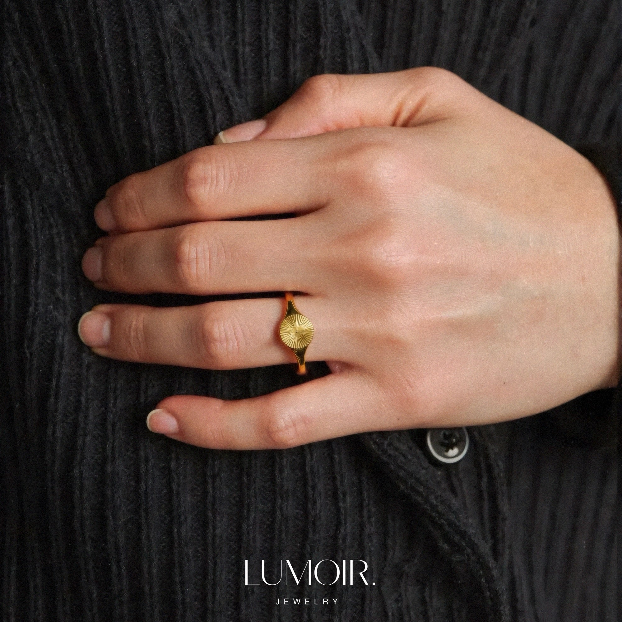 Stainless steel ring Zoé